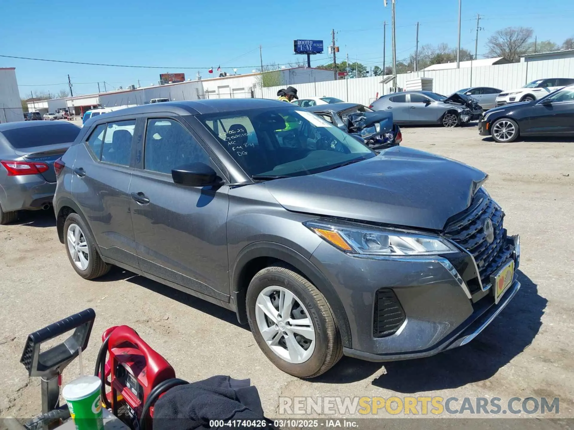 1 Photograph of a damaged car 3N1CP5BV7RL593700 NISSAN KICKS 2024