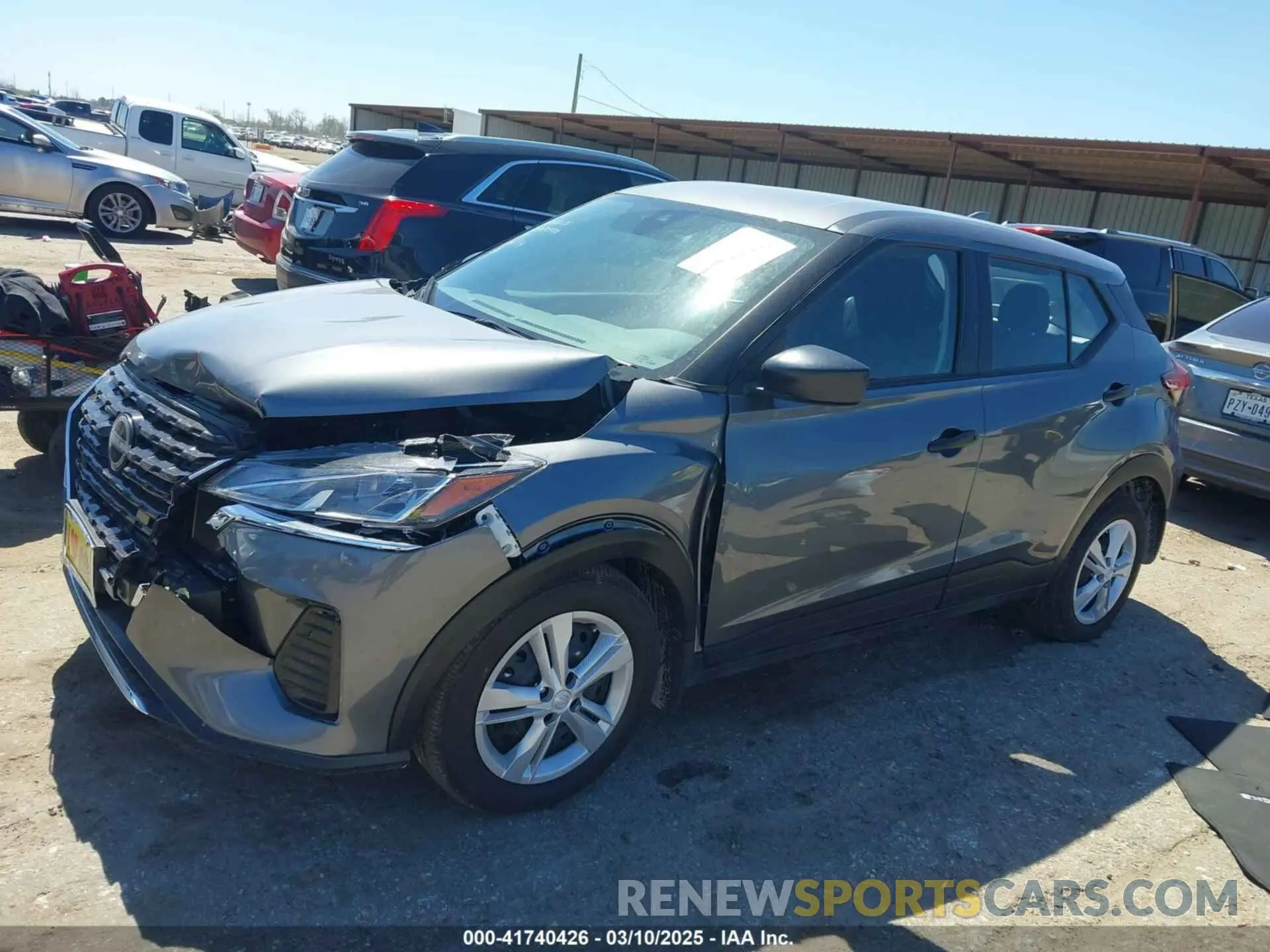 2 Photograph of a damaged car 3N1CP5BV7RL593700 NISSAN KICKS 2024