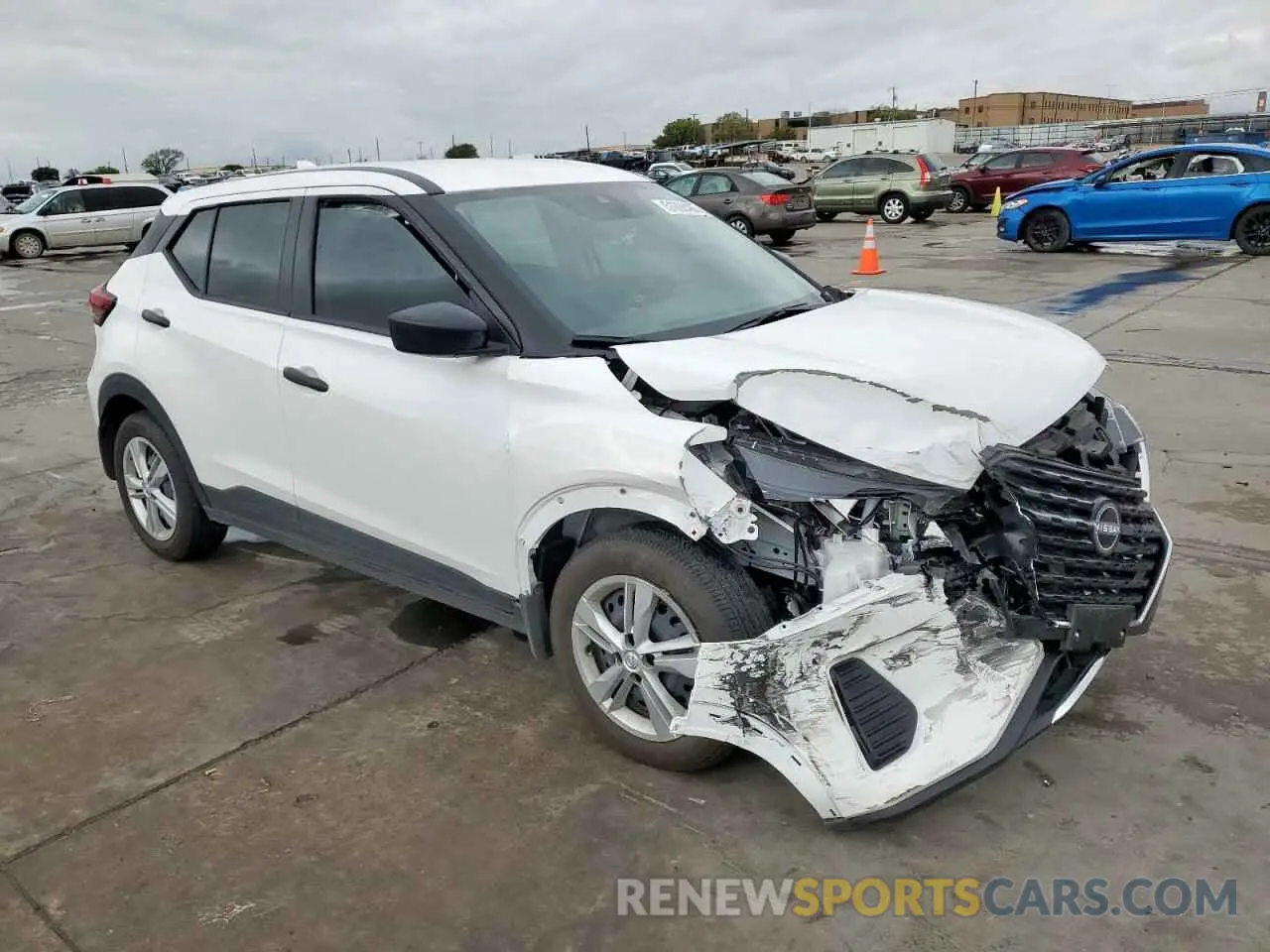 4 Photograph of a damaged car 3N1CP5BV9RL522109 NISSAN KICKS 2024