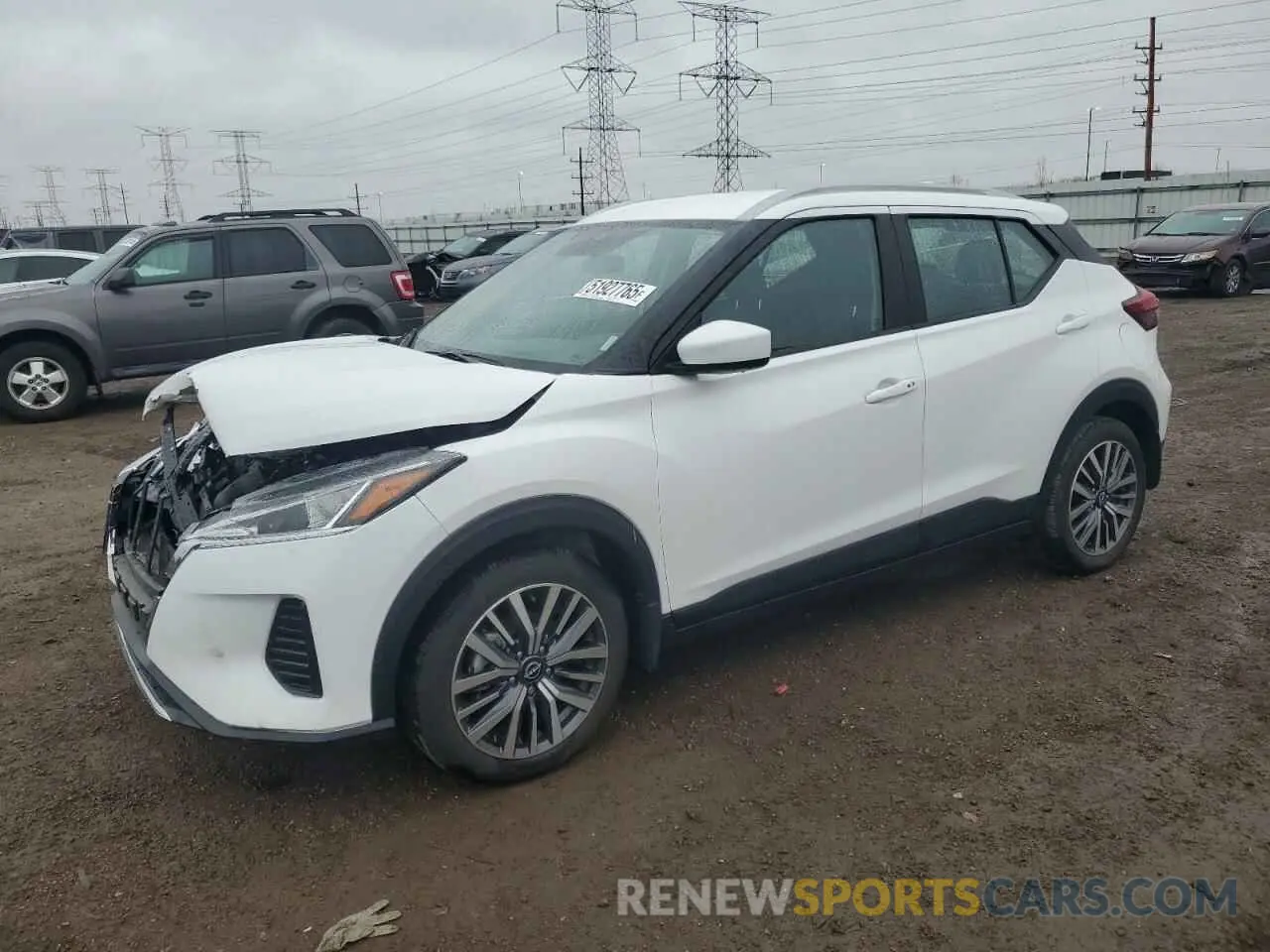 1 Photograph of a damaged car 3N1CP5CV0RL484557 NISSAN KICKS 2024
