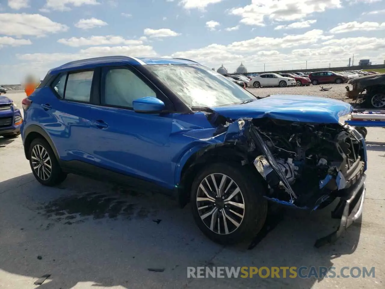 4 Photograph of a damaged car 3N1CP5CV1RL480372 NISSAN KICKS 2024