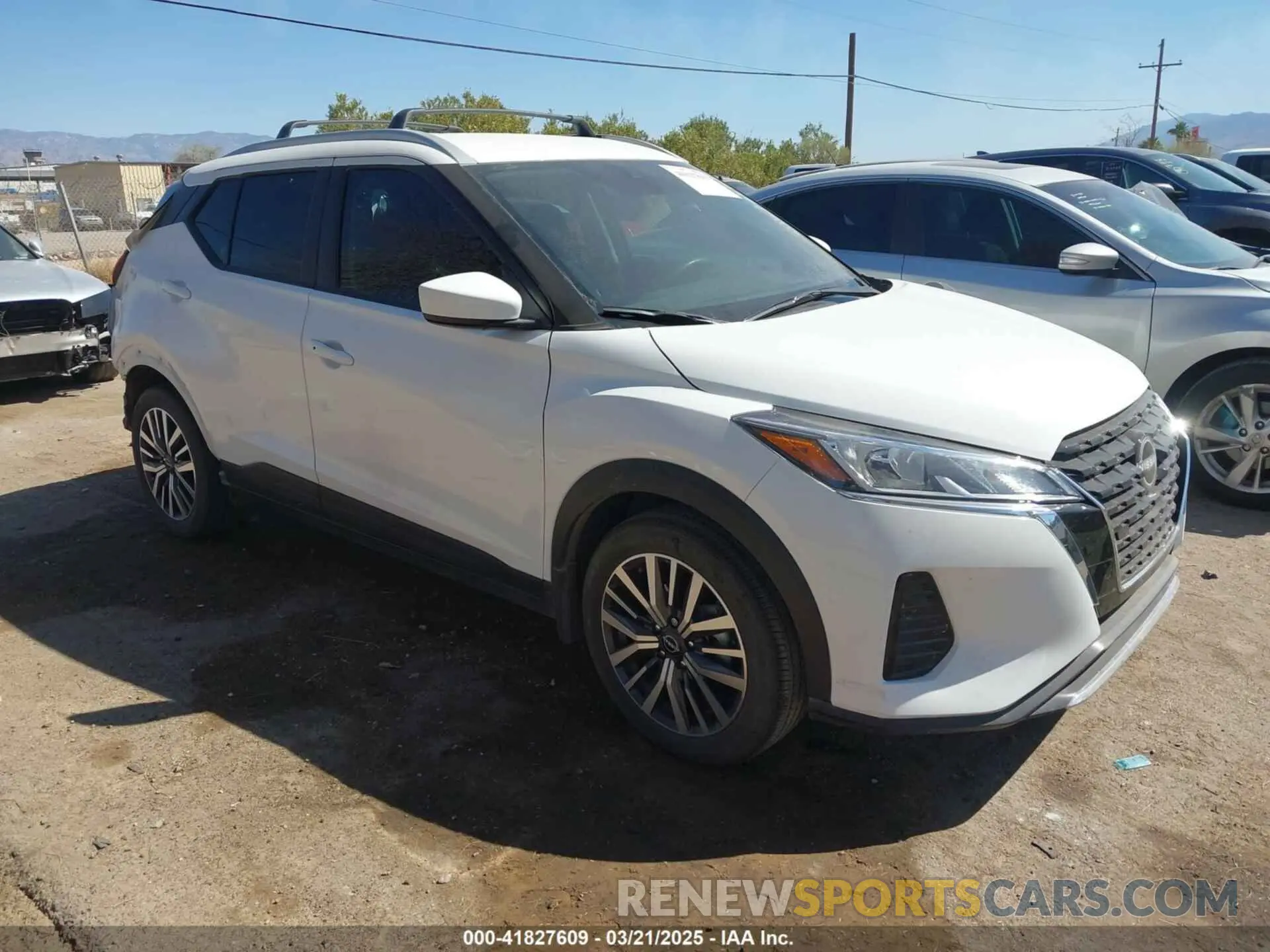 1 Photograph of a damaged car 3N1CP5CV3RL496072 NISSAN KICKS 2024