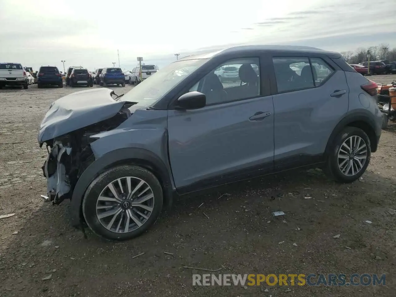 1 Photograph of a damaged car 3N1CP5CV8RL494995 NISSAN KICKS 2024