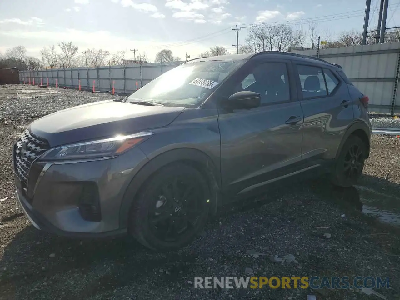 1 Photograph of a damaged car 3N1CP5DV1RL500733 NISSAN KICKS 2024