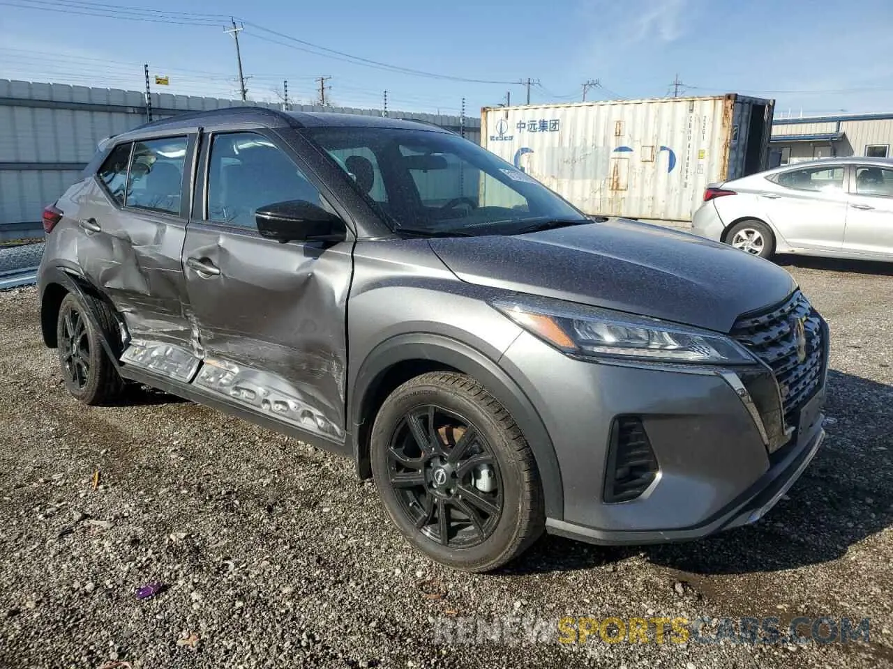 4 Photograph of a damaged car 3N1CP5DV1RL500733 NISSAN KICKS 2024