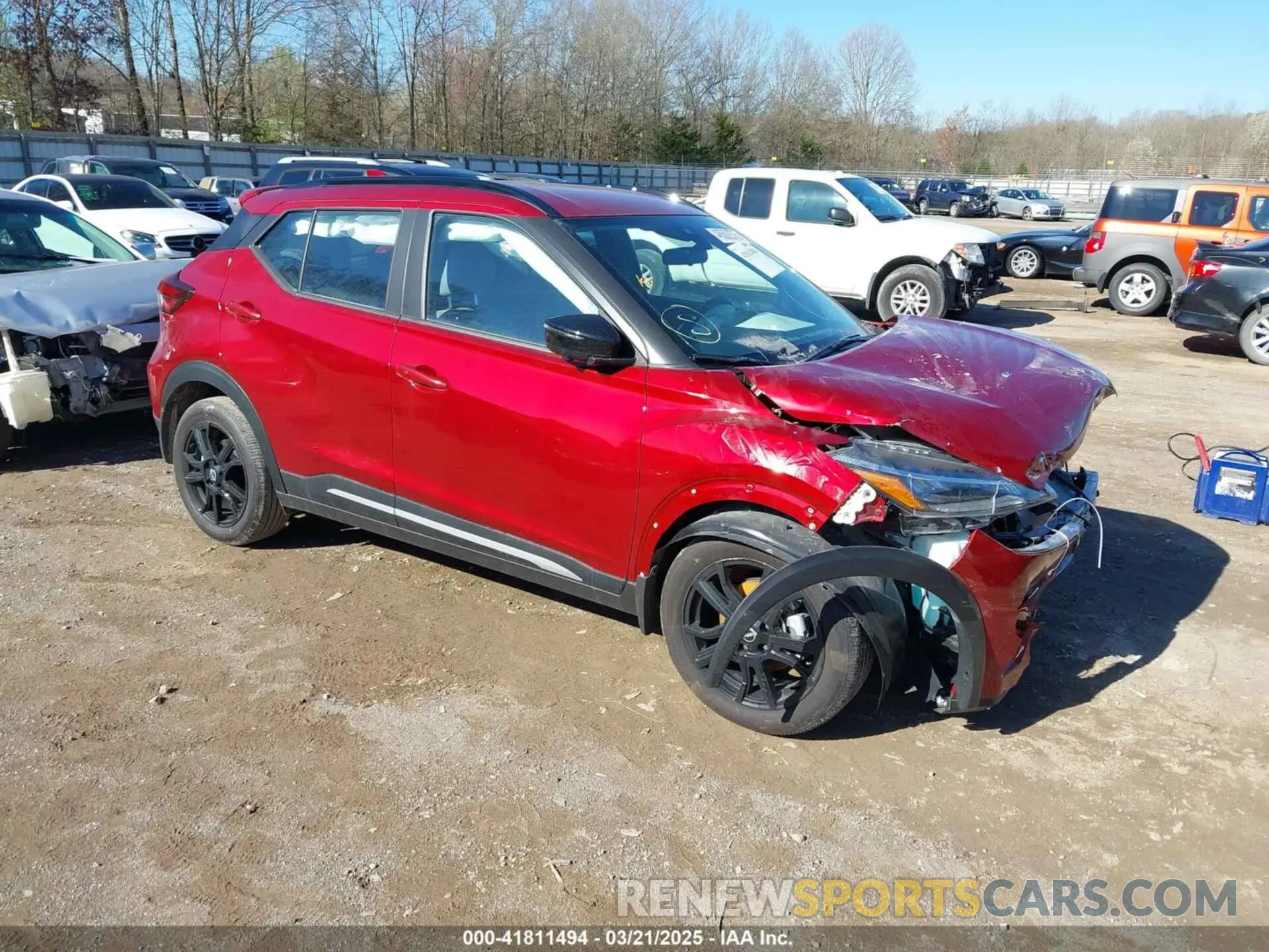 1 Photograph of a damaged car 3N1CP5DV1RL560916 NISSAN KICKS 2024