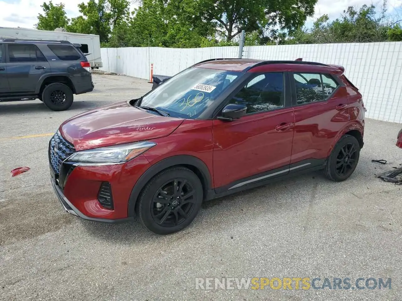 1 Photograph of a damaged car 3N1CP5DV2RL541730 NISSAN KICKS 2024