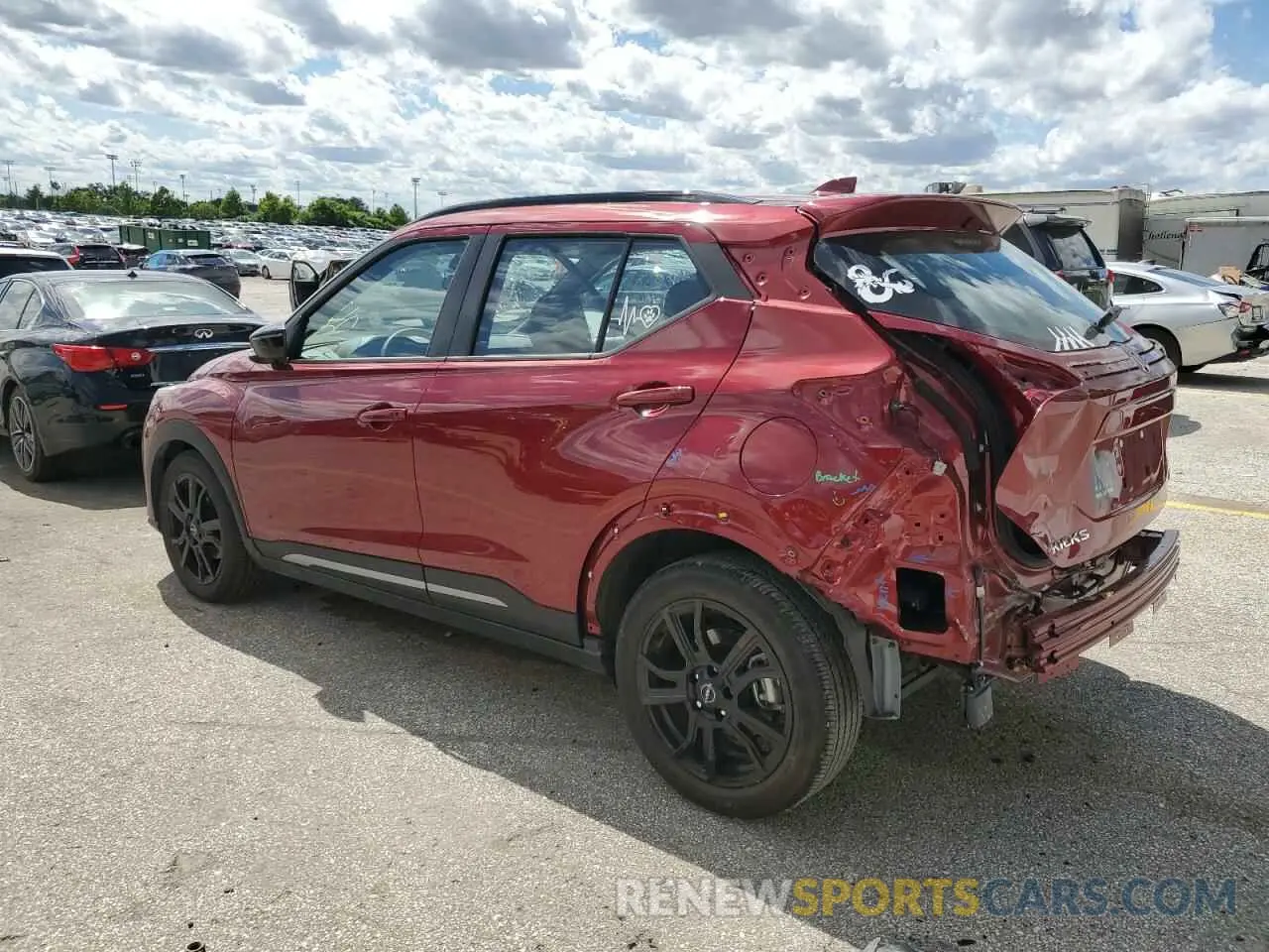2 Photograph of a damaged car 3N1CP5DV2RL541730 NISSAN KICKS 2024