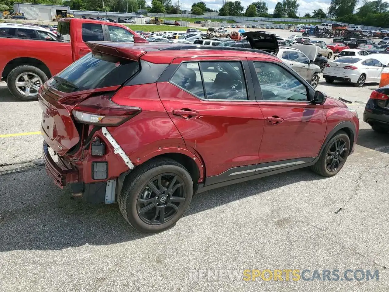 3 Photograph of a damaged car 3N1CP5DV2RL541730 NISSAN KICKS 2024