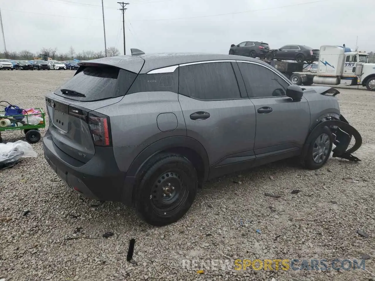 3 Фотография поврежденного автомобиля 3N8AP6BB1SL319774 NISSAN KICKS 2025