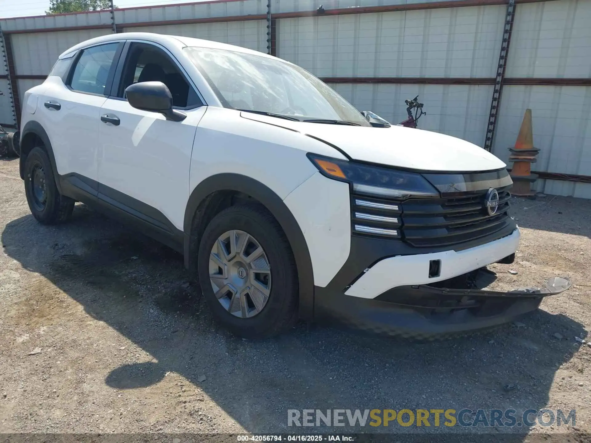 1 Photograph of a damaged car 3N8AP6BB2SL329343 NISSAN KICKS 2025