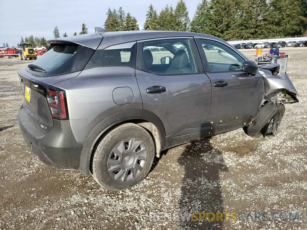 3 Photograph of a damaged car 3N8AP6BB4SL313547 NISSAN KICKS 2025