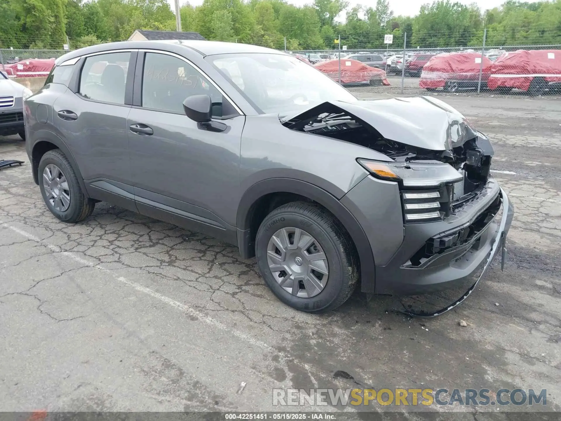 1 Photograph of a damaged car 3N8AP6BB4SL348928 NISSAN KICKS 2025