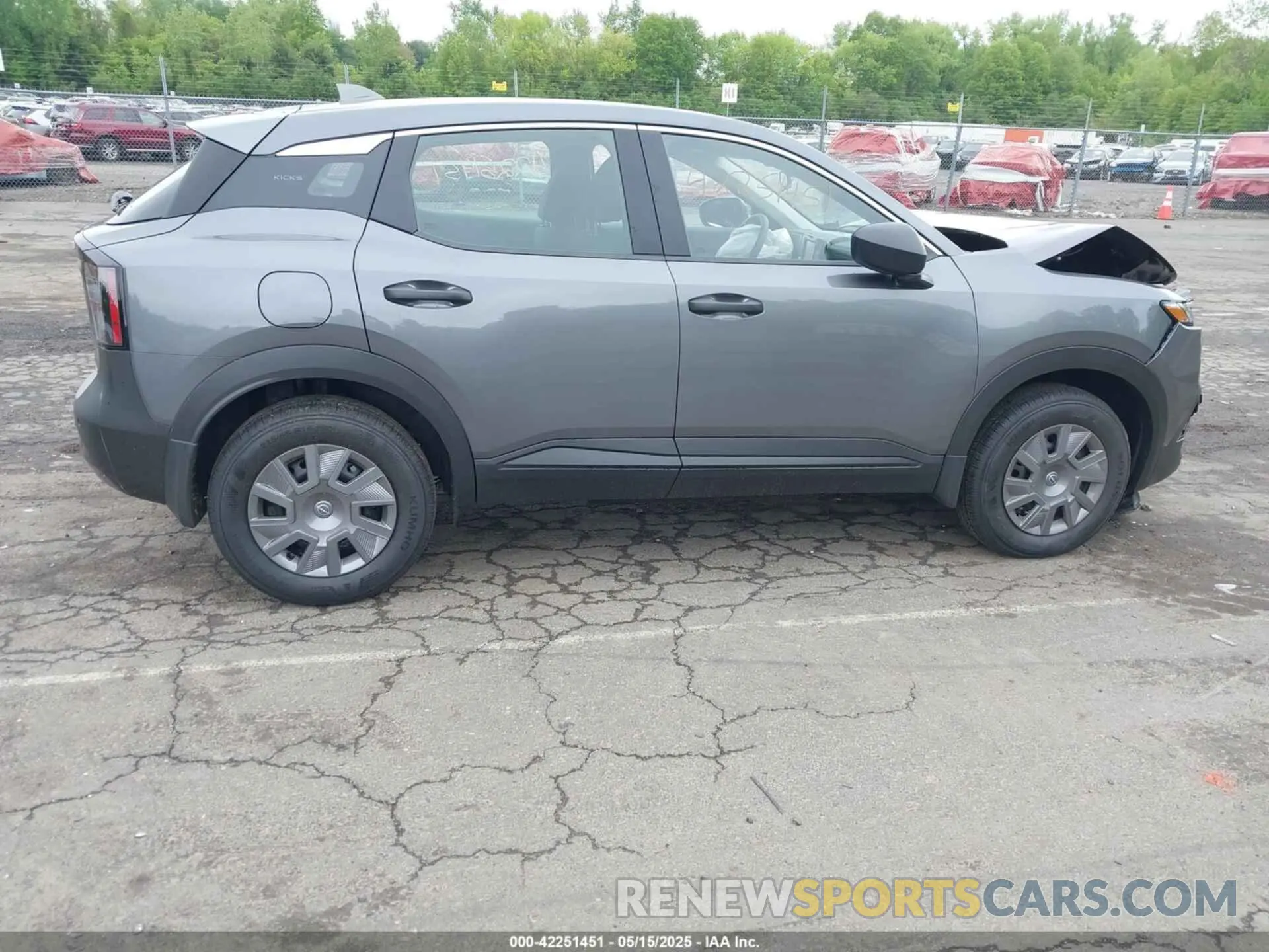 14 Photograph of a damaged car 3N8AP6BB4SL348928 NISSAN KICKS 2025