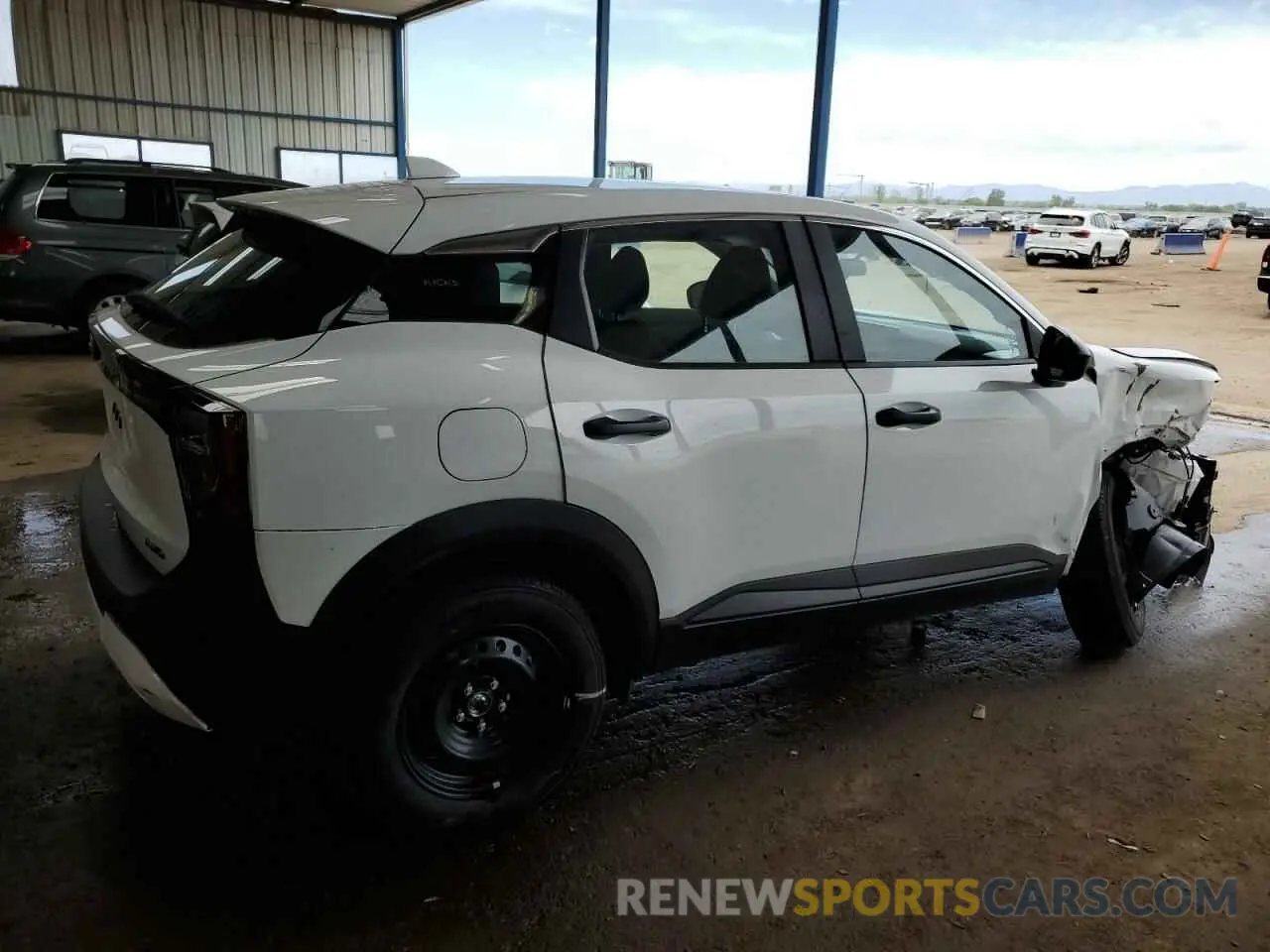 3 Photograph of a damaged car 3N8AP6BB4SL382903 NISSAN KICKS 2025