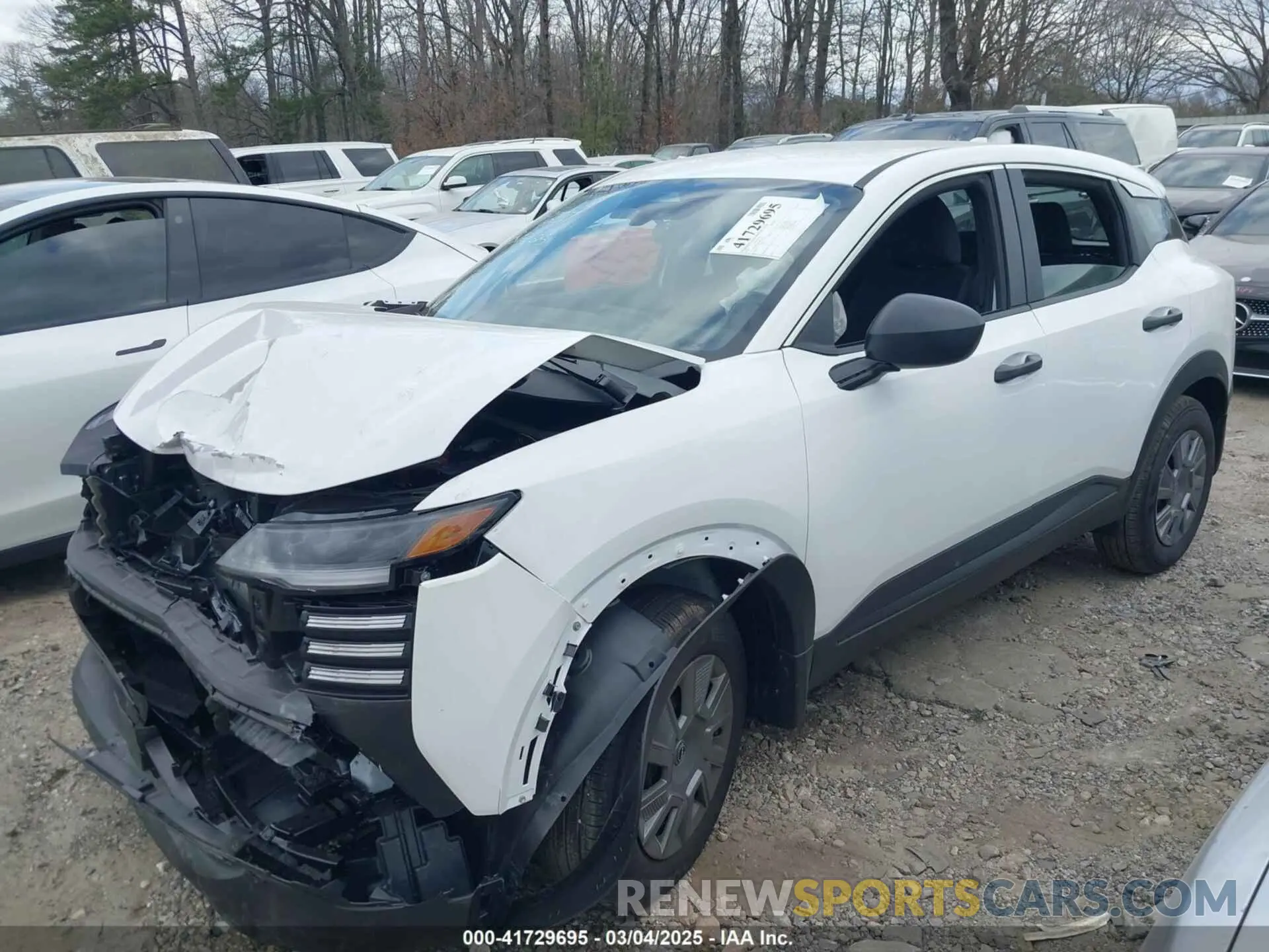 2 Photograph of a damaged car 3N8AP6BBXSL349257 NISSAN KICKS 2025