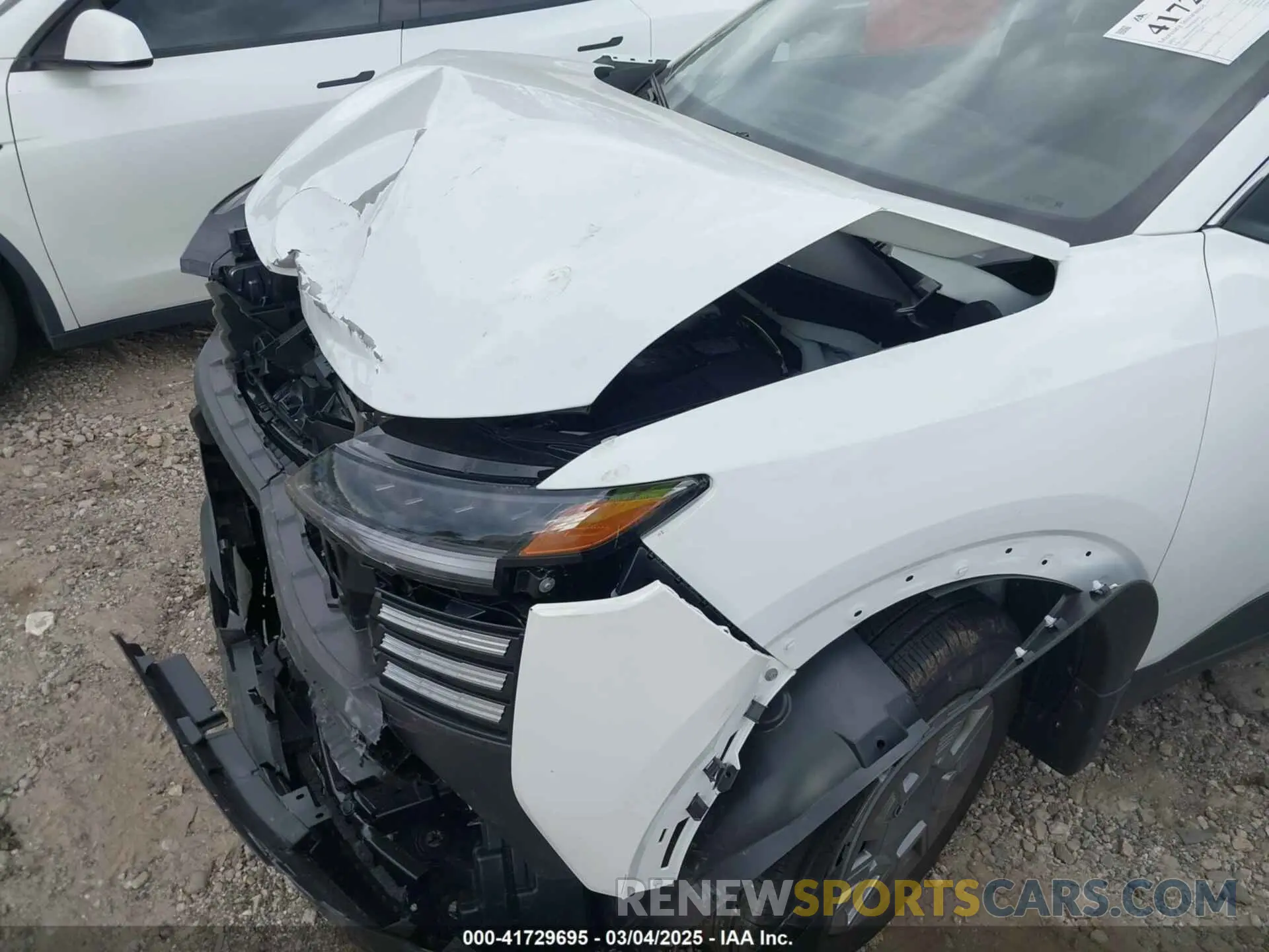 6 Photograph of a damaged car 3N8AP6BBXSL349257 NISSAN KICKS 2025