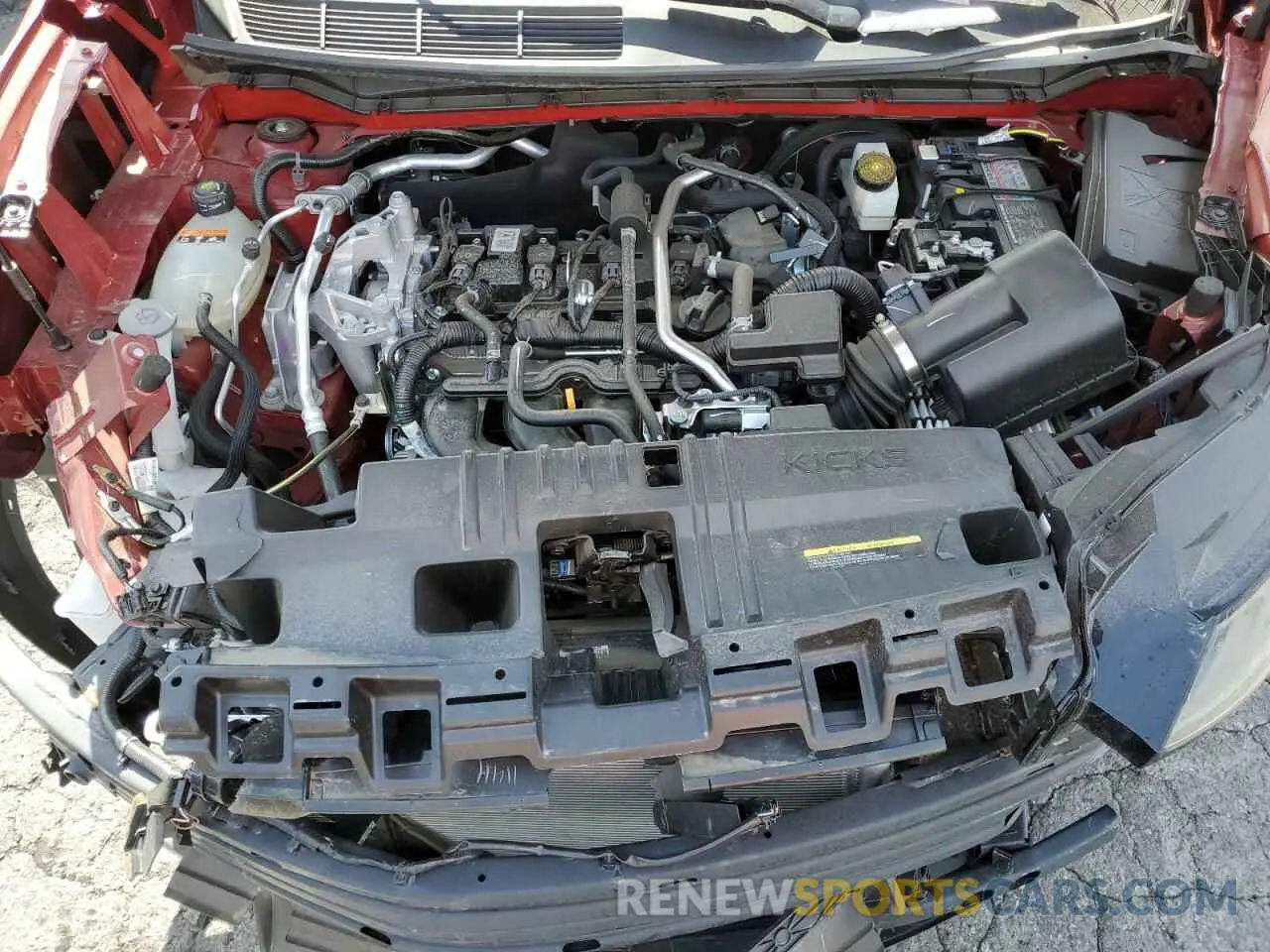 12 Photograph of a damaged car 3N8AP6CA5SL307455 NISSAN KICKS 2025