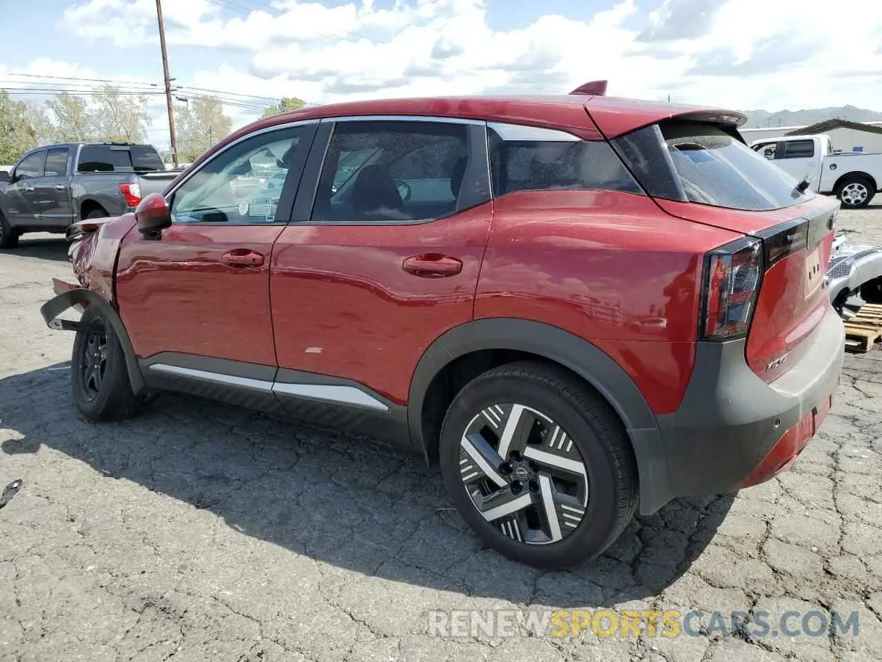 2 Photograph of a damaged car 3N8AP6CA5SL307455 NISSAN KICKS 2025