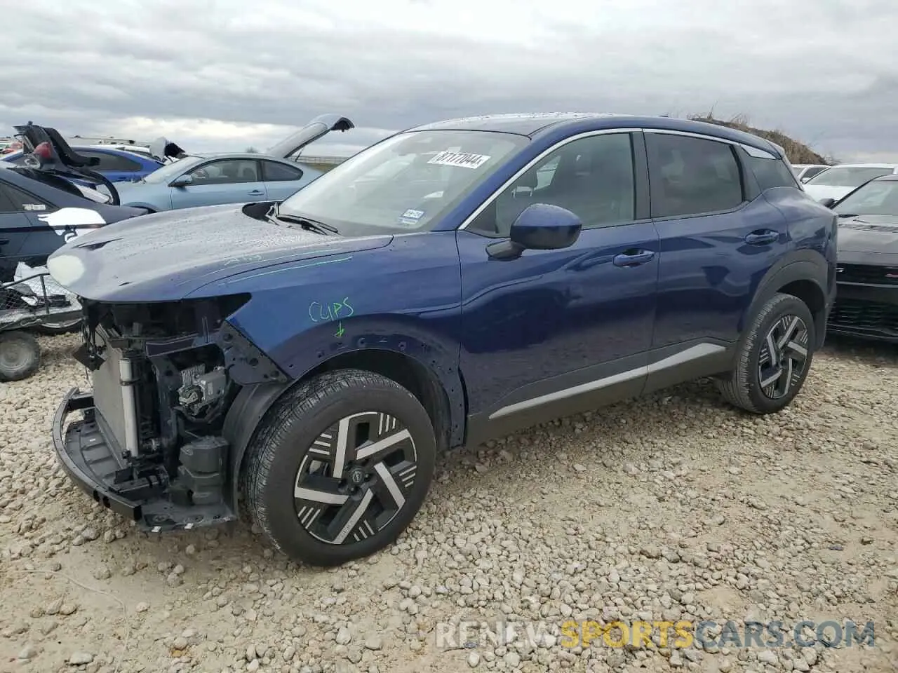 1 Photograph of a damaged car 3N8AP6CA5SL313448 NISSAN KICKS 2025