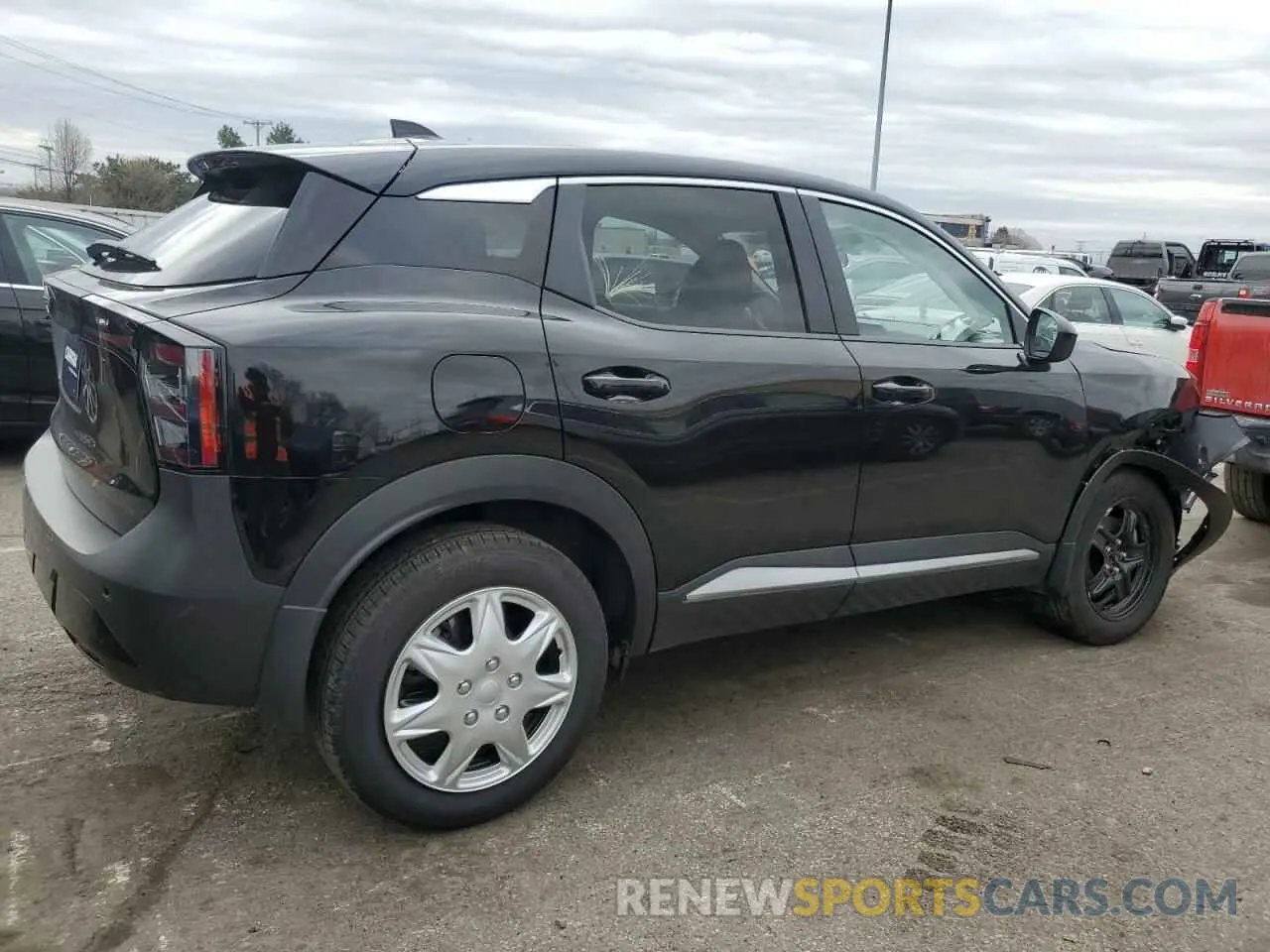 3 Photograph of a damaged car 3N8AP6CA9SL318846 NISSAN KICKS 2025