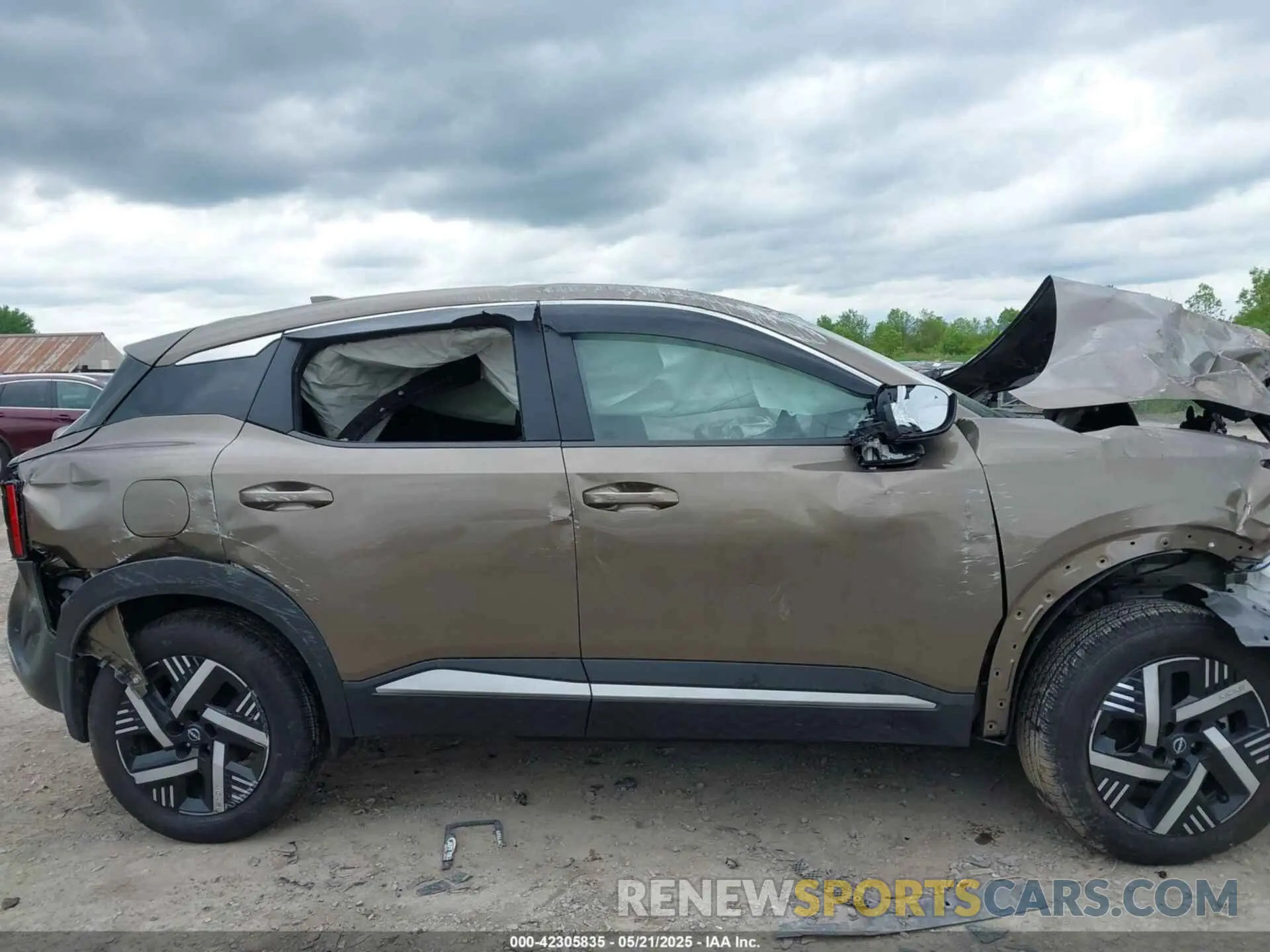 14 Фотография поврежденного автомобиля 3N8AP6CAXSL354013 NISSAN KICKS 2025