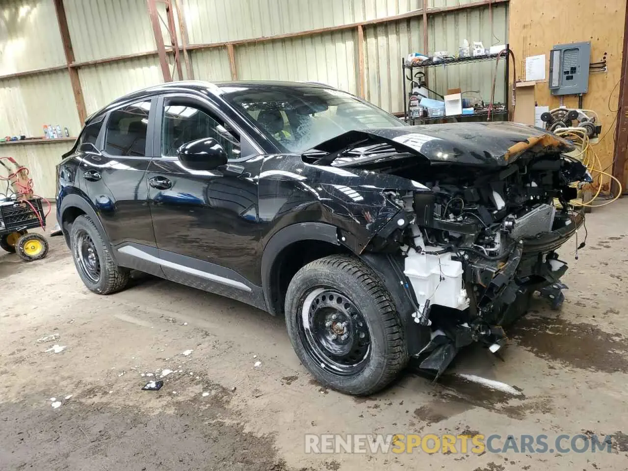 4 Фотография поврежденного автомобиля 3N8AP6CB0SL324981 NISSAN KICKS 2025