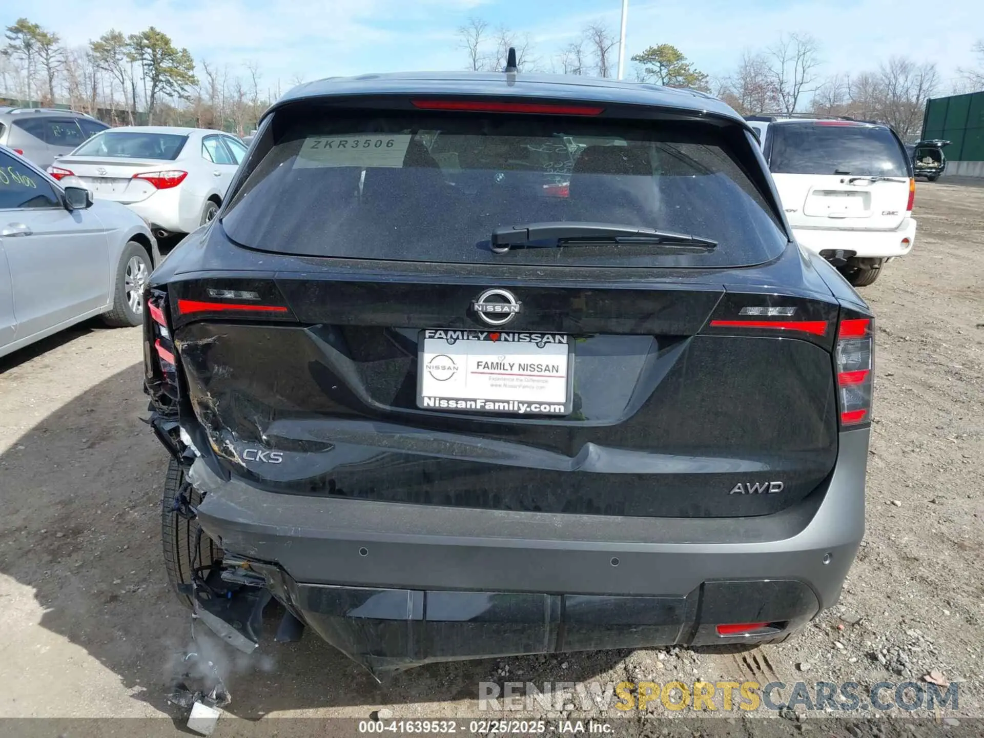 16 Фотография поврежденного автомобиля 3N8AP6CB0SL341585 NISSAN KICKS 2025