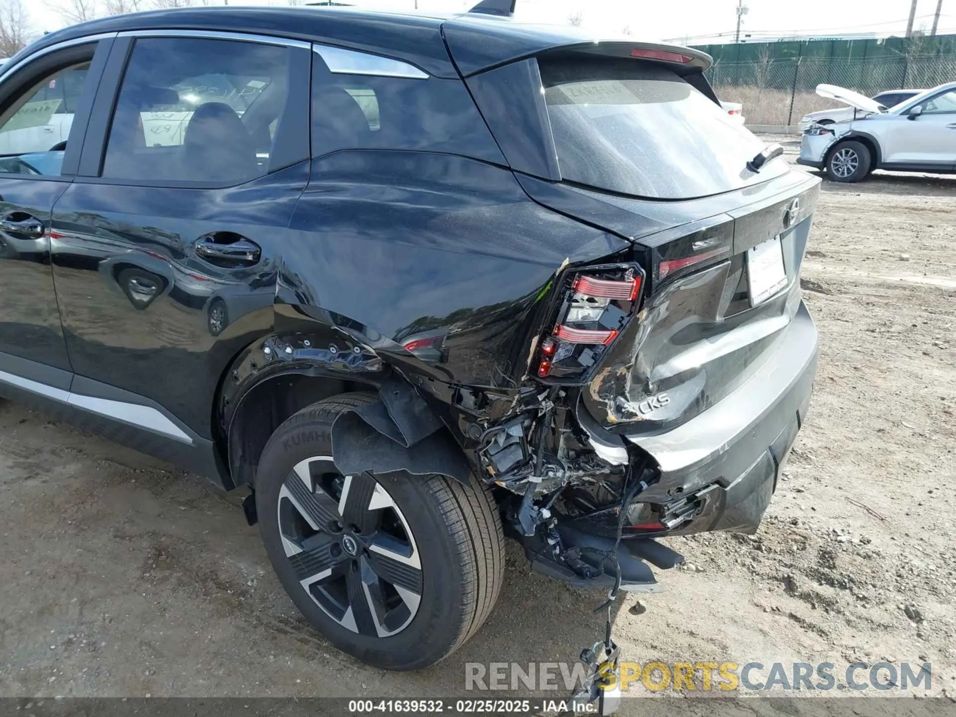 6 Фотография поврежденного автомобиля 3N8AP6CB0SL341585 NISSAN KICKS 2025