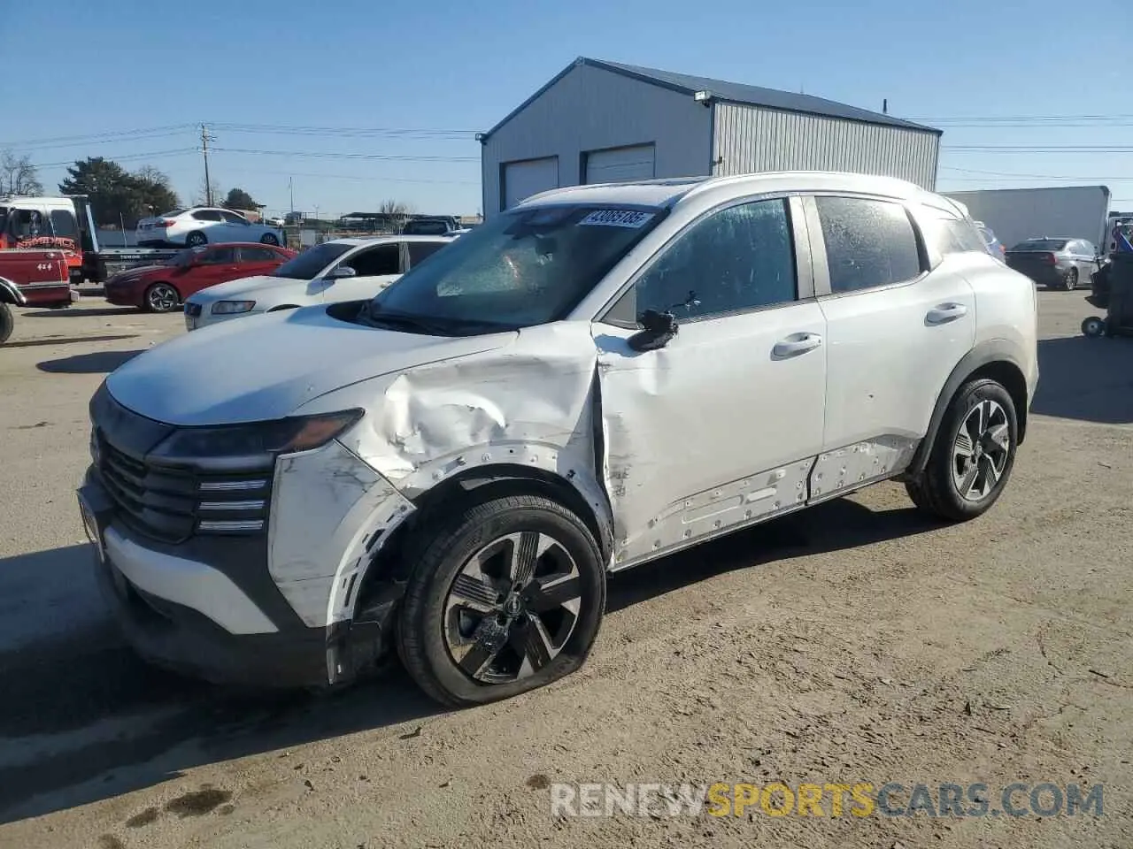 1 Photograph of a damaged car 3N8AP6CB7SL309121 NISSAN KICKS 2025