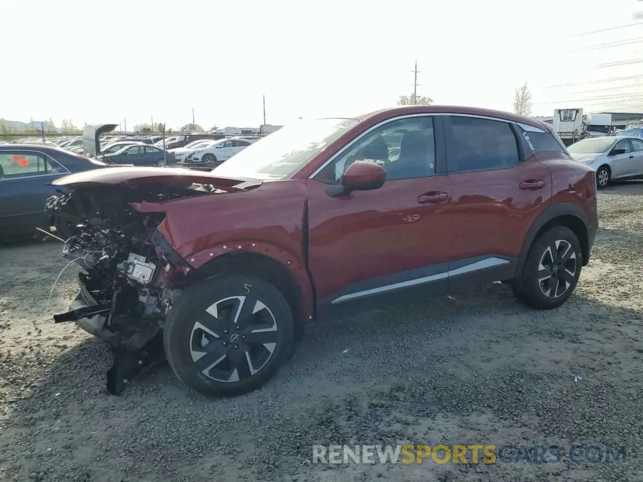 1 Photograph of a damaged car 3N8AP6CB8SL301691 NISSAN KICKS 2025