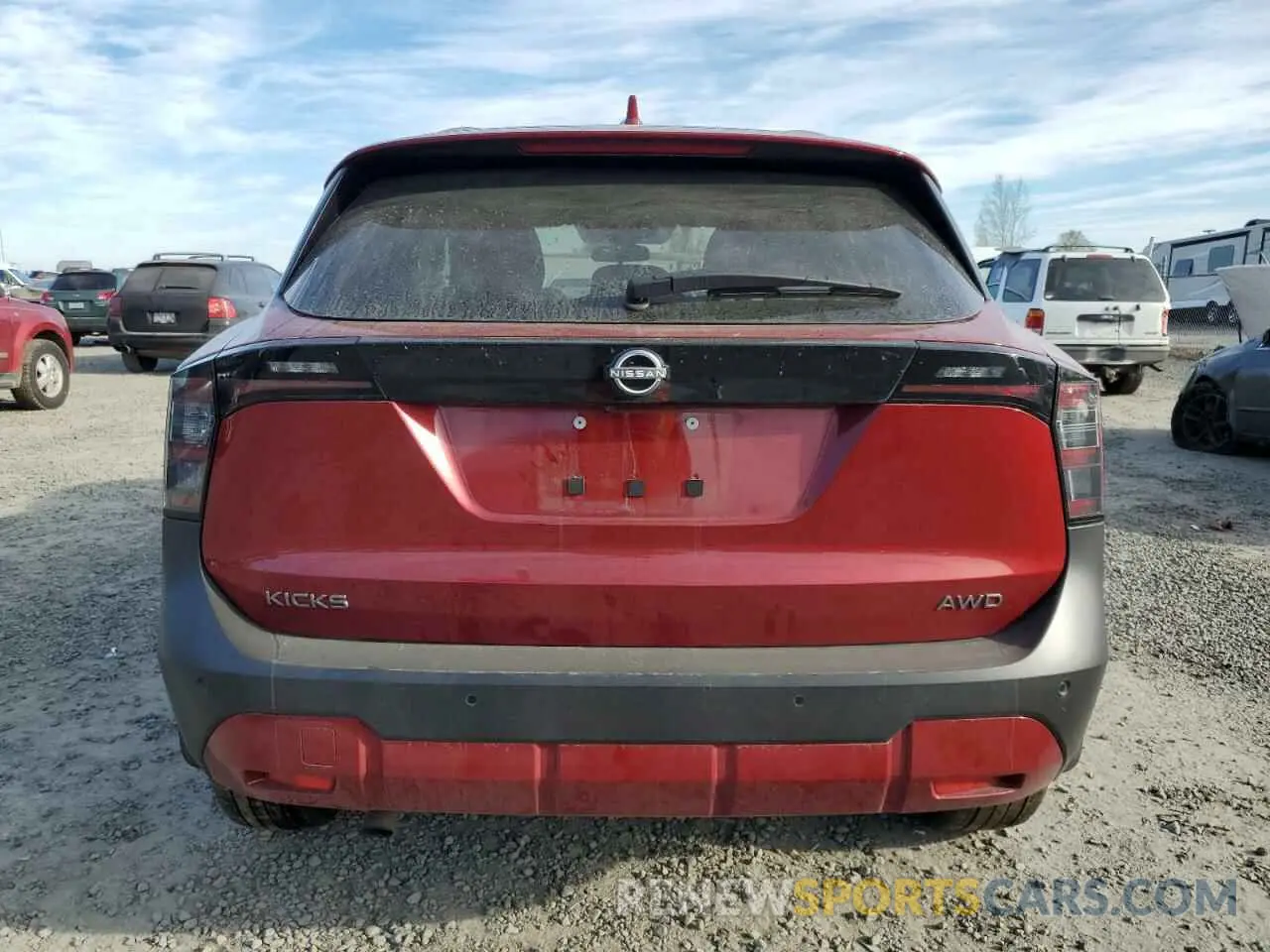 6 Photograph of a damaged car 3N8AP6CB8SL301691 NISSAN KICKS 2025