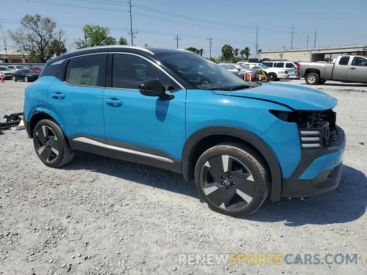 4 Photograph of a damaged car 3N8AP6DA0SL370042 NISSAN KICKS 2025