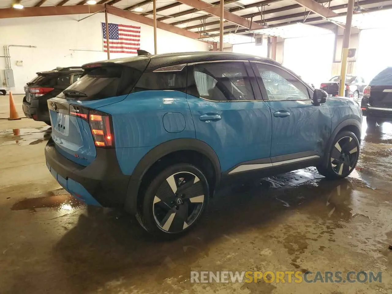 3 Photograph of a damaged car 3N8AP6DB1SL323711 NISSAN KICKS 2025