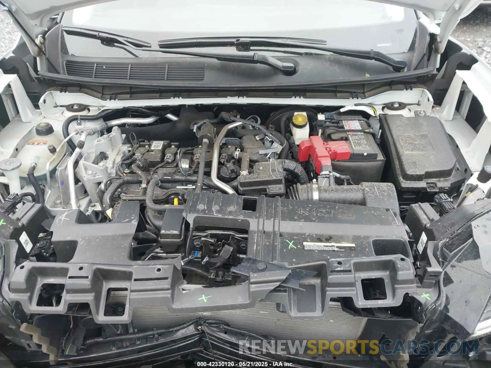 10 Photograph of a damaged car 3N8AP6DD8SL307166 NISSAN KICKS 2025