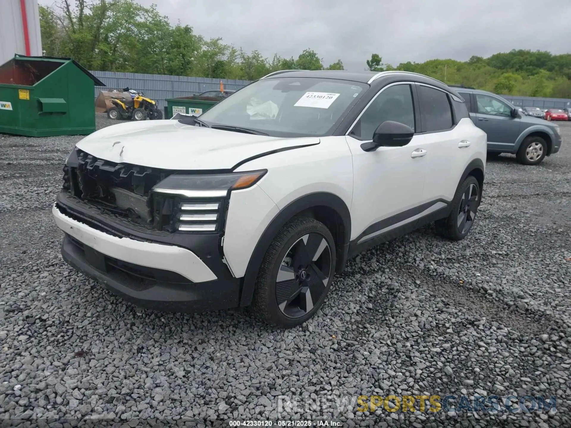 2 Photograph of a damaged car 3N8AP6DD8SL307166 NISSAN KICKS 2025