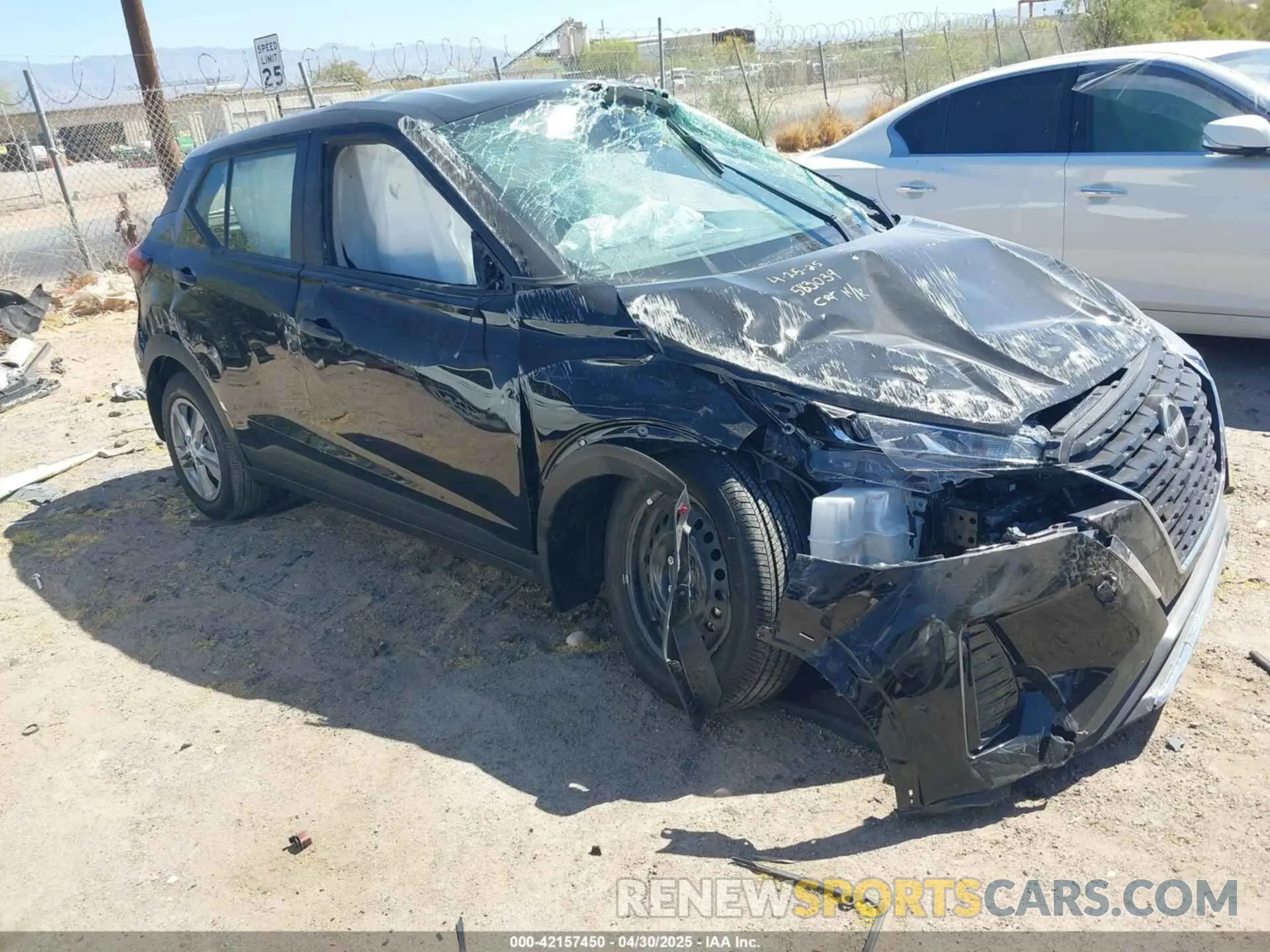 1 Фотография поврежденного автомобиля 3N1CP5BV0SL473596 NISSAN KICKS PLAY 2025