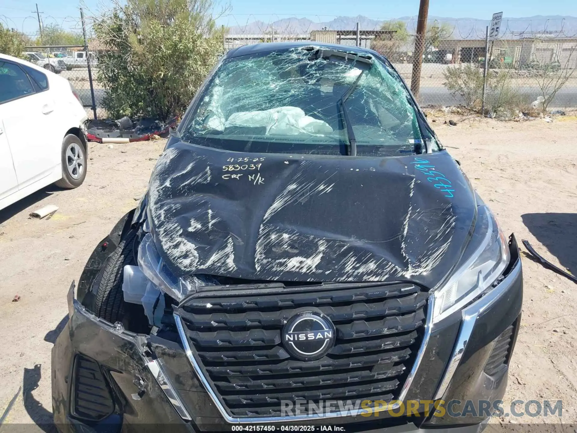 11 Фотография поврежденного автомобиля 3N1CP5BV0SL473596 NISSAN KICKS PLAY 2025