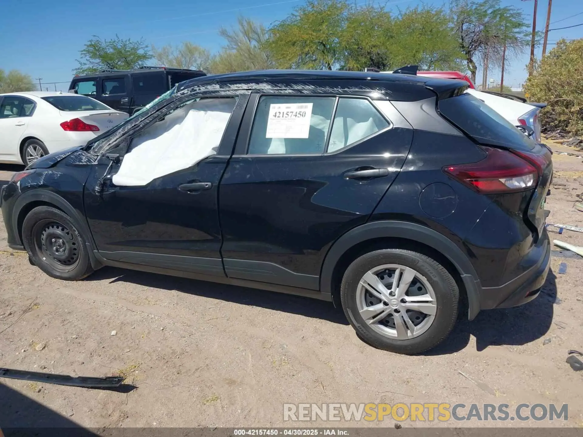13 Фотография поврежденного автомобиля 3N1CP5BV0SL473596 NISSAN KICKS PLAY 2025