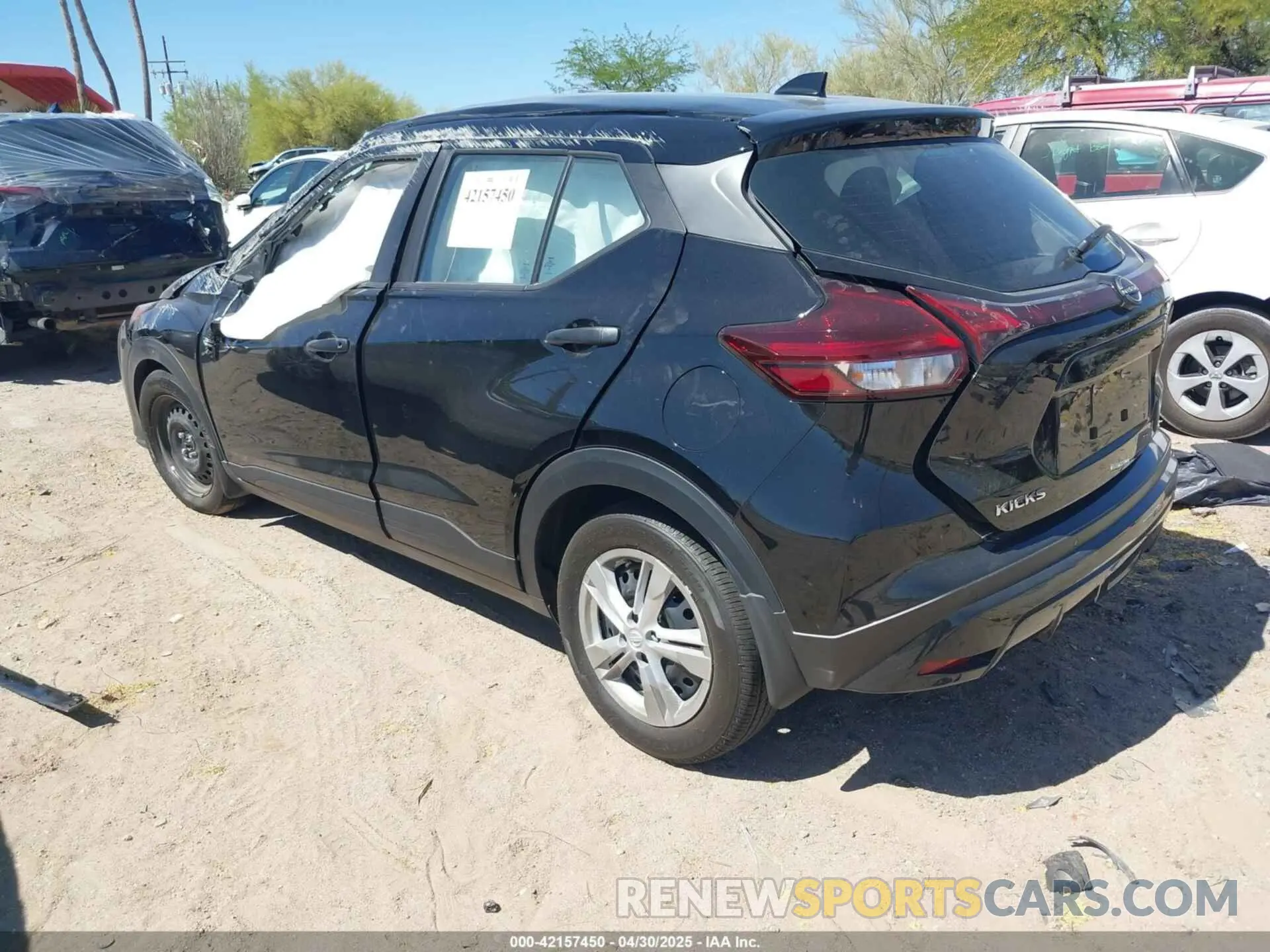 3 Фотография поврежденного автомобиля 3N1CP5BV0SL473596 NISSAN KICKS PLAY 2025