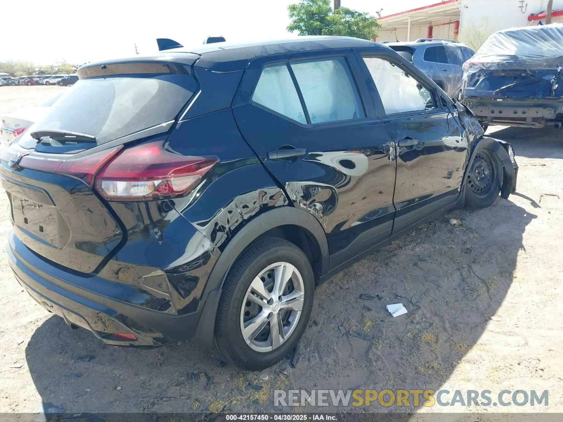4 Фотография поврежденного автомобиля 3N1CP5BV0SL473596 NISSAN KICKS PLAY 2025