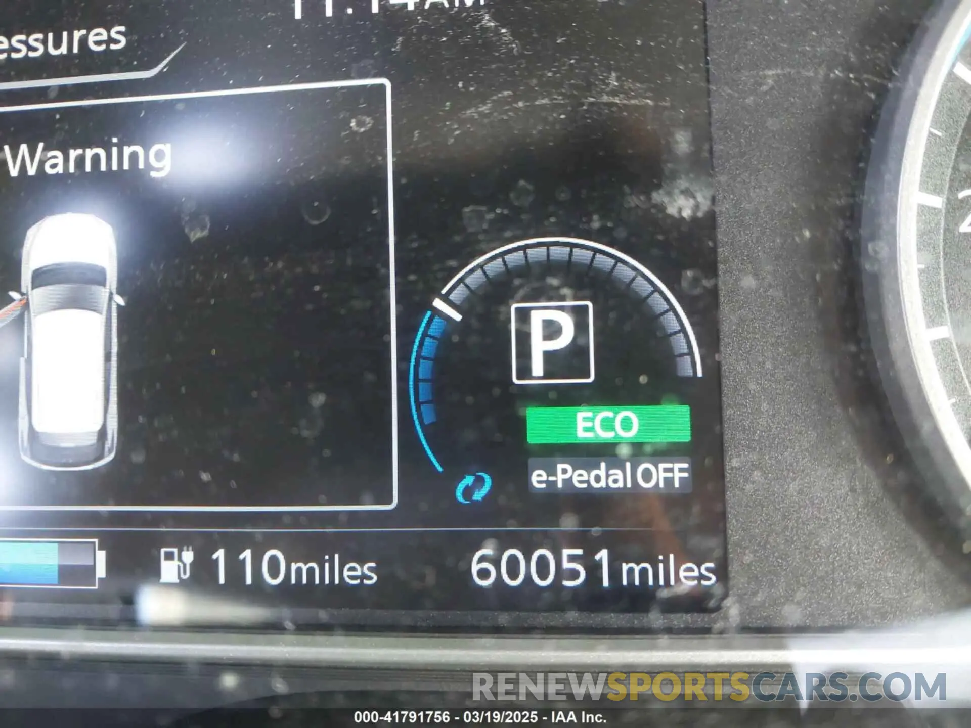 15 Photograph of a damaged car 1N4AZ1CP0KC321908 NISSAN LEAF 2019