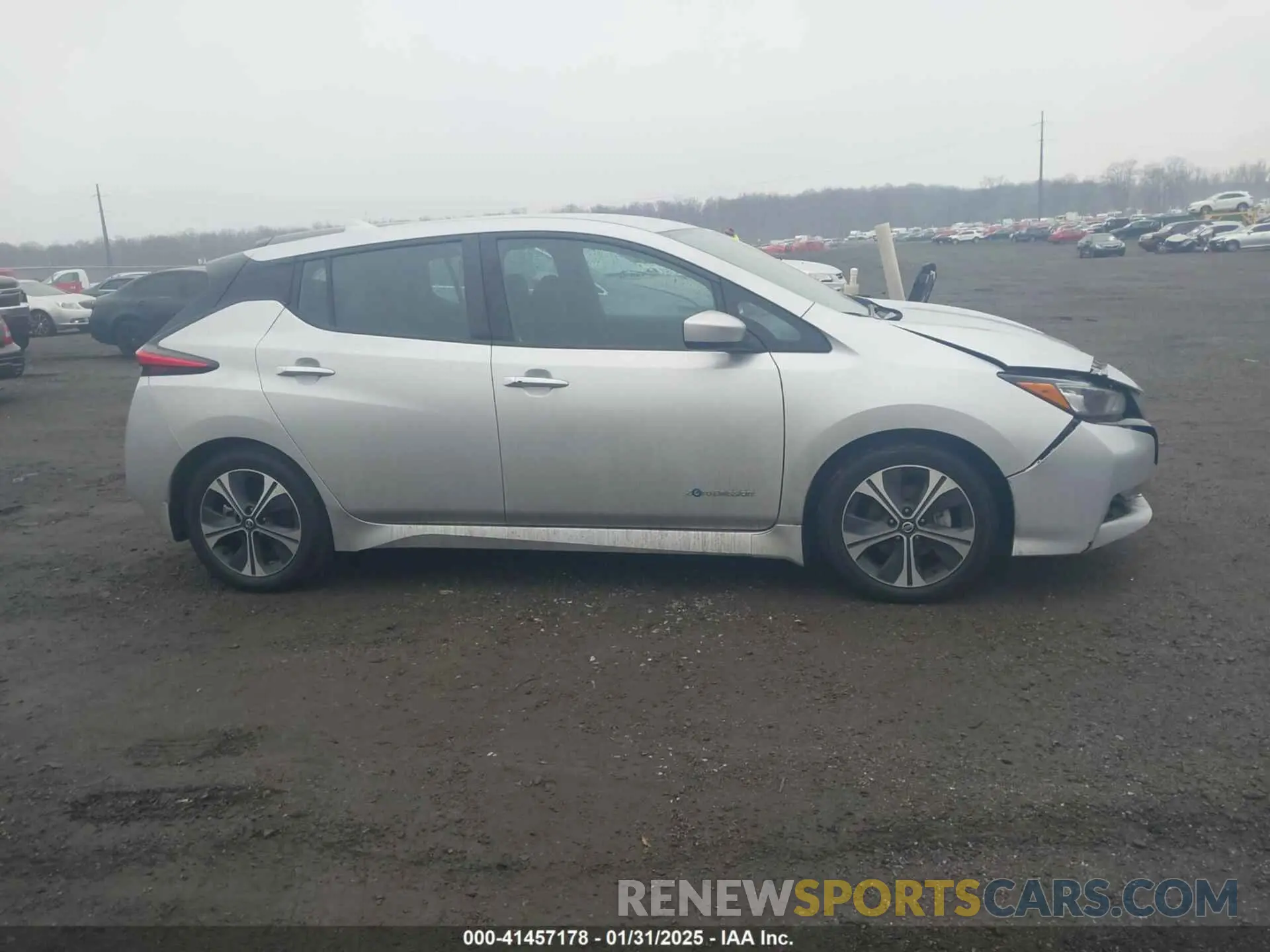 13 Photograph of a damaged car 1N4AZ1CP2KC321523 NISSAN LEAF 2019