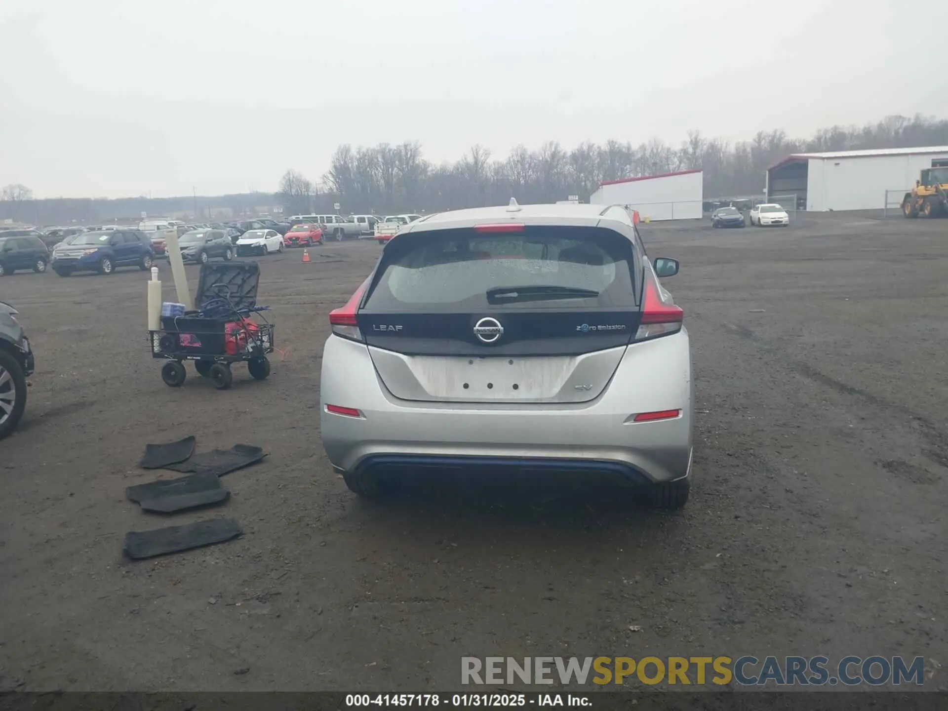 16 Photograph of a damaged car 1N4AZ1CP2KC321523 NISSAN LEAF 2019