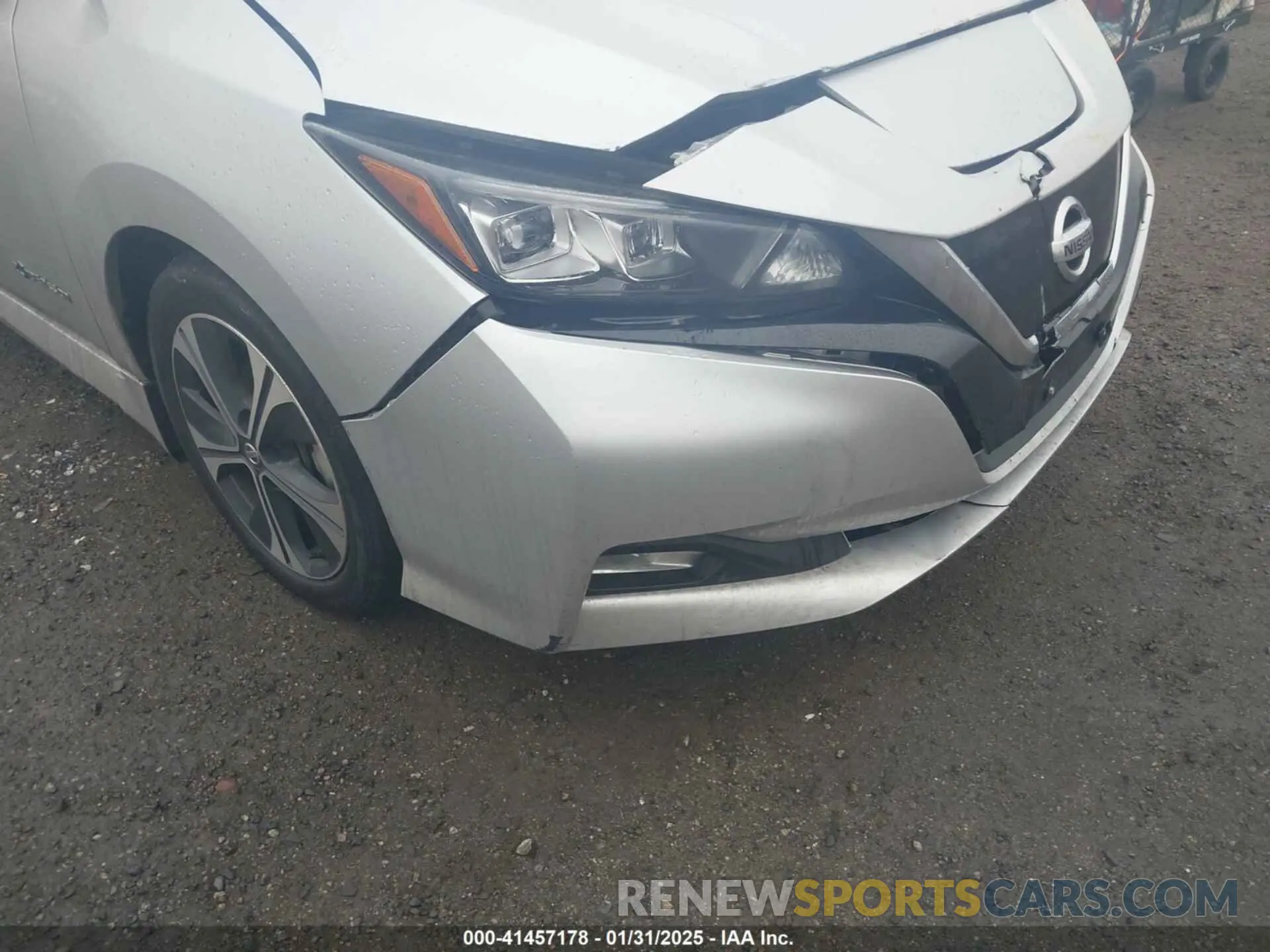 6 Photograph of a damaged car 1N4AZ1CP2KC321523 NISSAN LEAF 2019