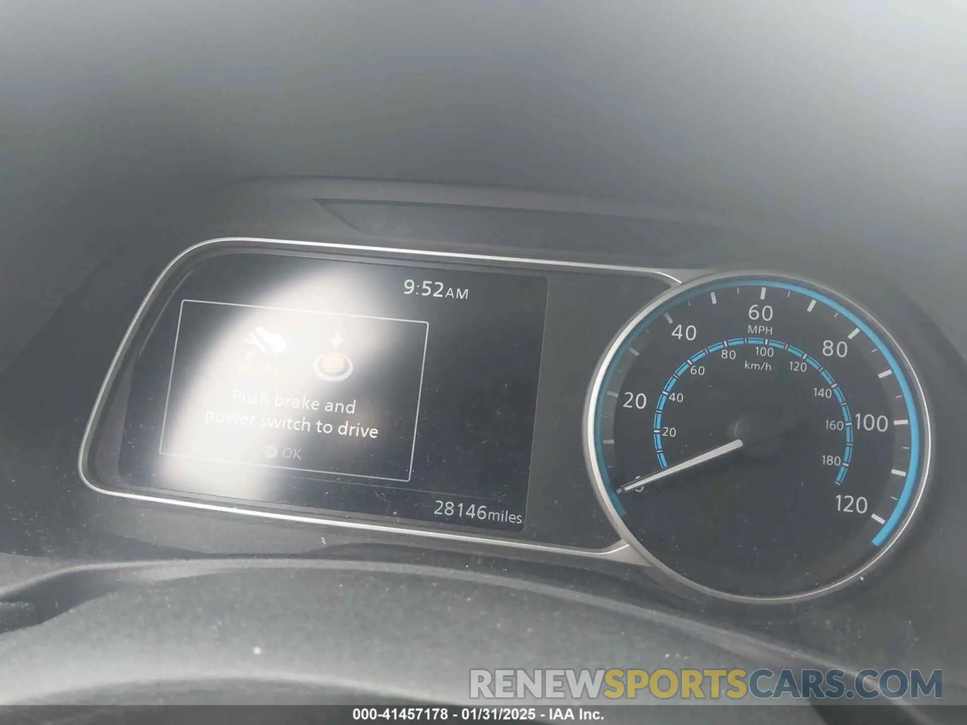 7 Photograph of a damaged car 1N4AZ1CP2KC321523 NISSAN LEAF 2019