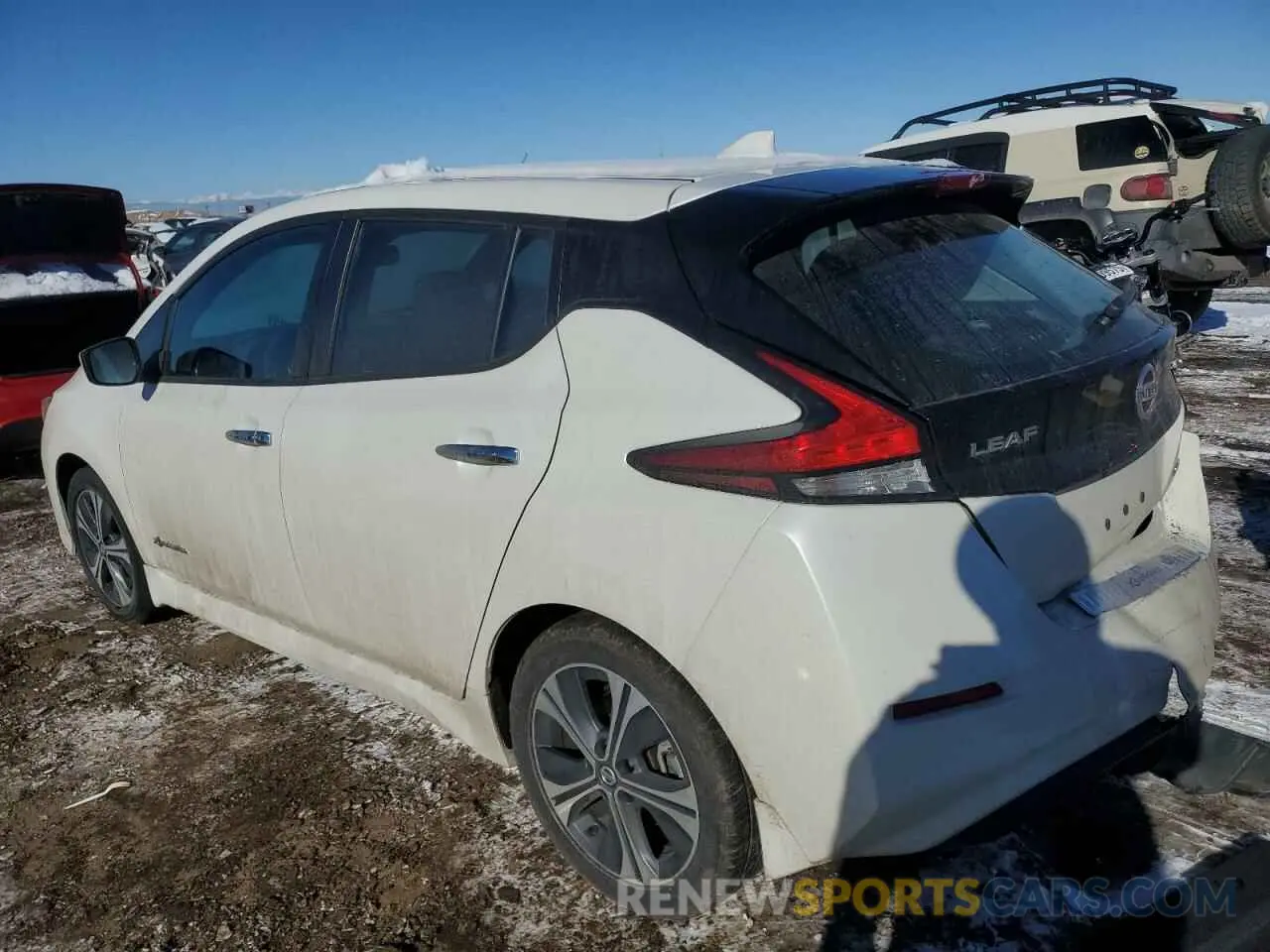 2 Photograph of a damaged car 1N4AZ1CP5KC310287 NISSAN LEAF 2019