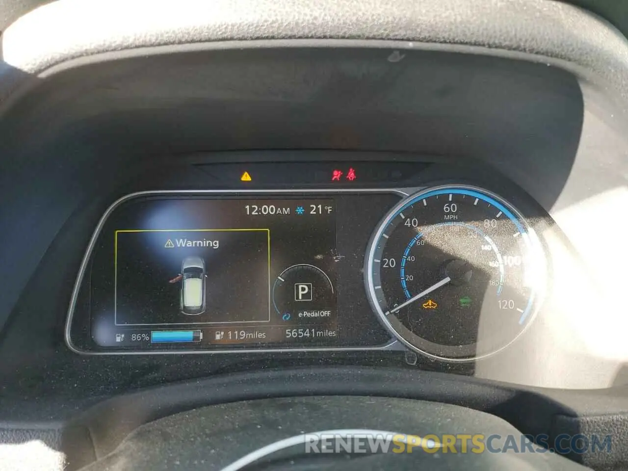9 Photograph of a damaged car 1N4AZ1CP5KC310287 NISSAN LEAF 2019