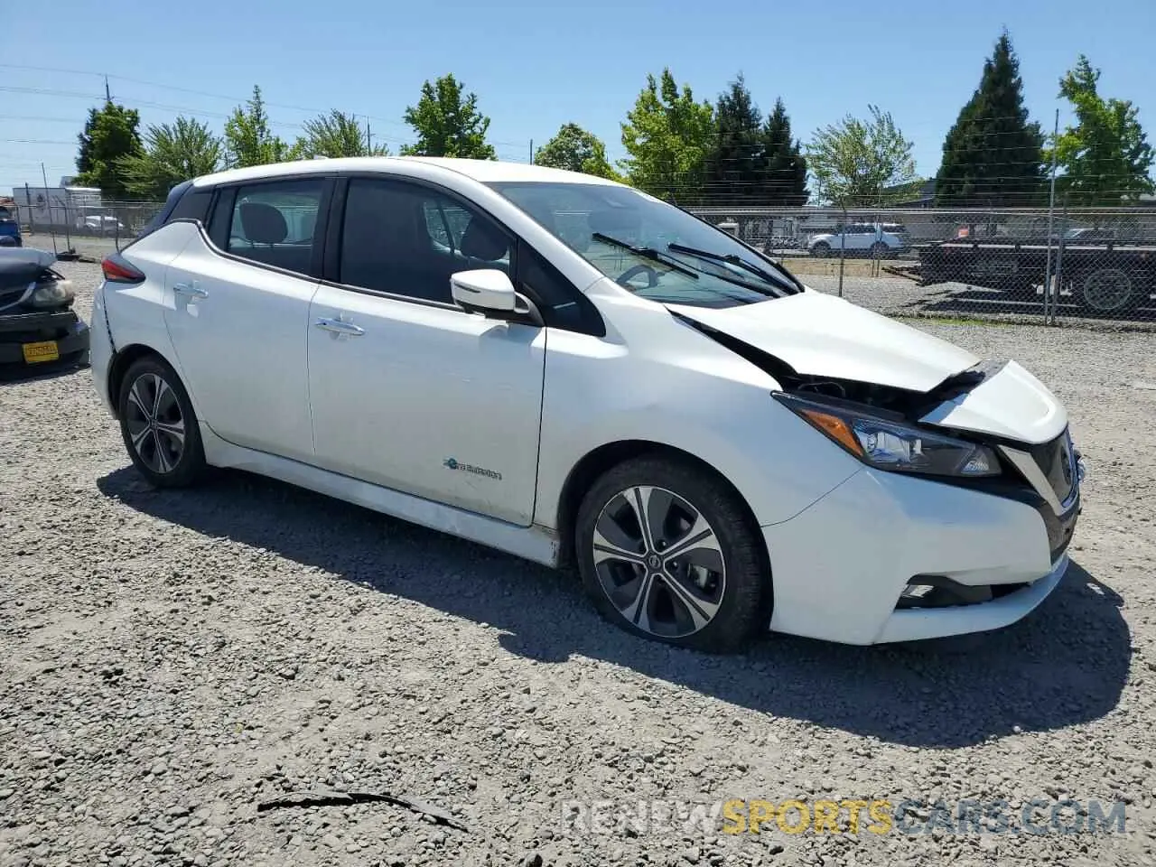 4 Фотография поврежденного автомобиля 1N4AZ1CP6KC307981 NISSAN LEAF 2019