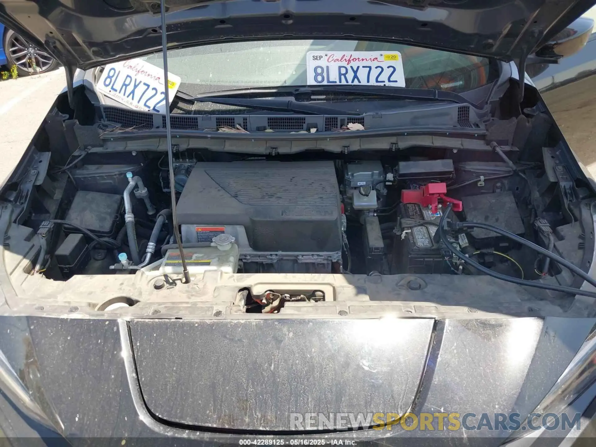 10 Фотография поврежденного автомобиля 1N4AZ1CP7KC313224 NISSAN LEAF 2019